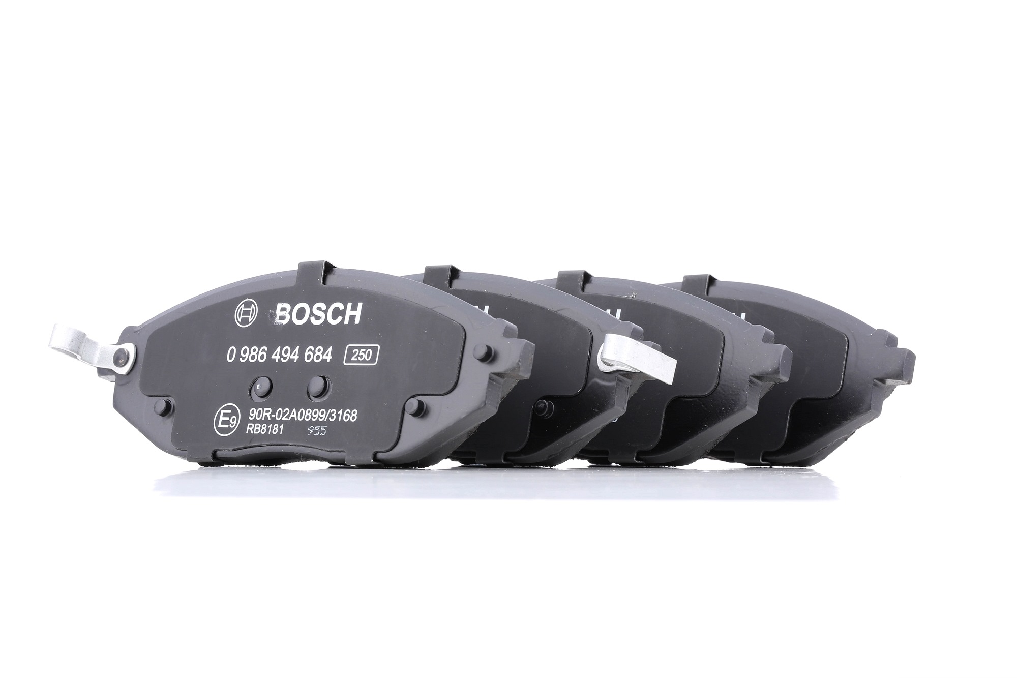BOSCH Jarrupalat CHEVROLET 0 986 494 684 96682858,96682858,96682858 Jarrupalasarja,Jarrupala, Levyjarru 96682858,96682858