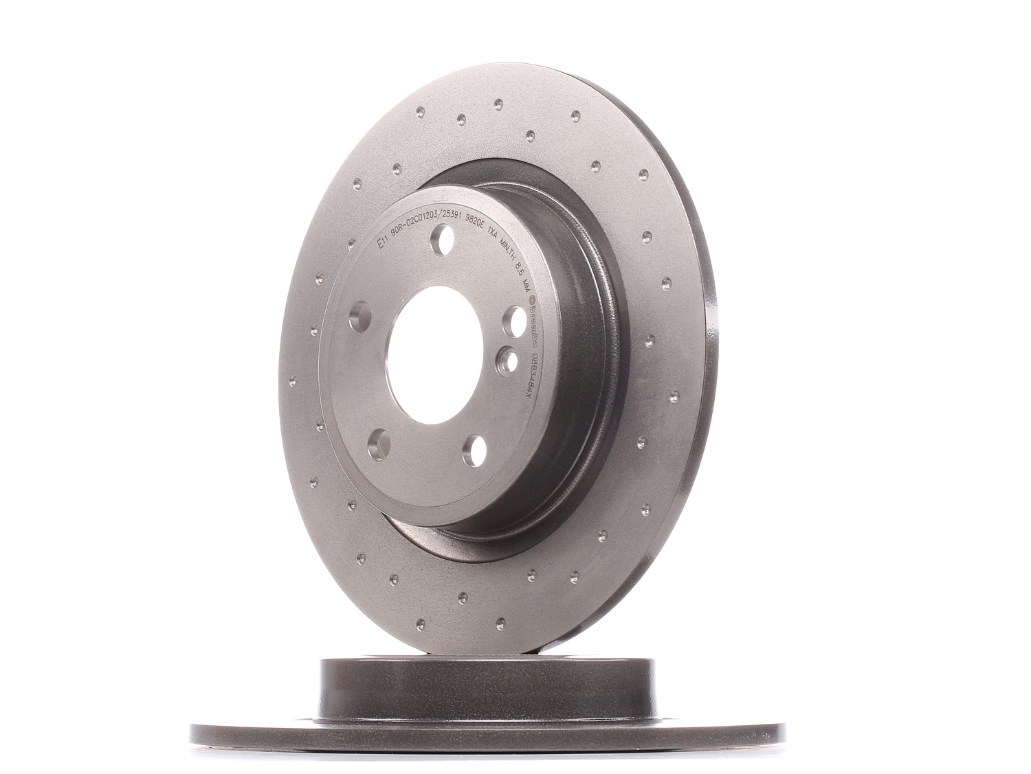 BREMBO Jarrulevyt MERCEDES-BENZ 08.B348.4X 2464230112,A2464230112 Jarrulevy