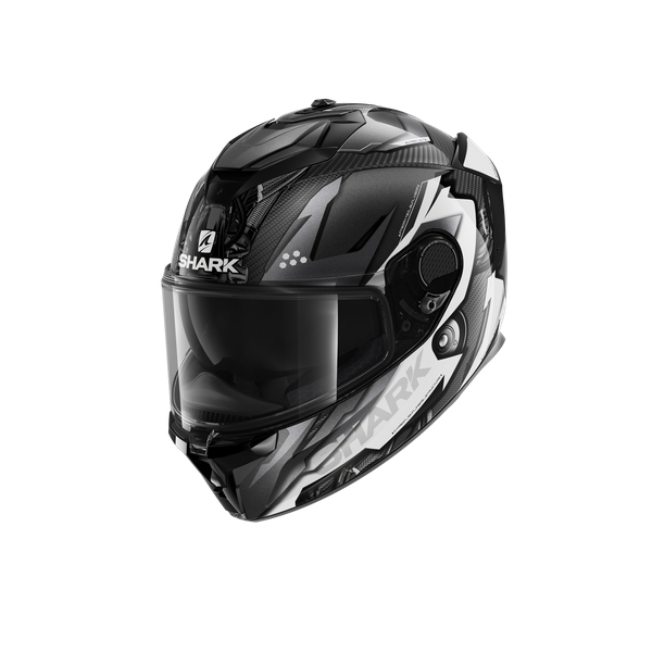 Shark Spartan Gt Carbon Urikan Carbon Anthracite White DAW L