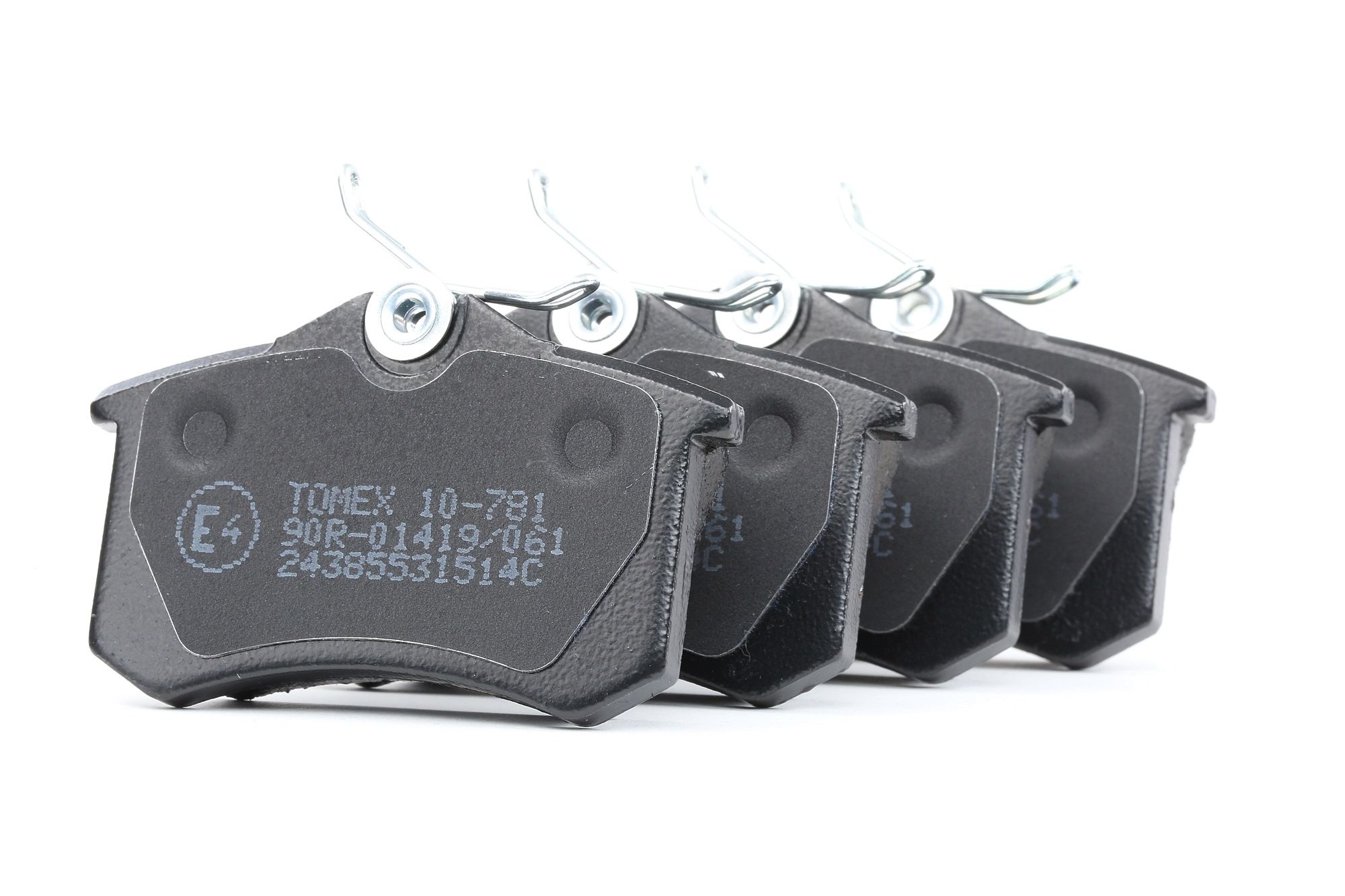 TOMEX brakes Jarrupalat VW,AUDI,FORD TX 10-781 1J0698451G,4D0698451C,7M0698451 Jarrupalasarja,Jarrupala, Levyjarru 1613193480,425232,425233,9404252328