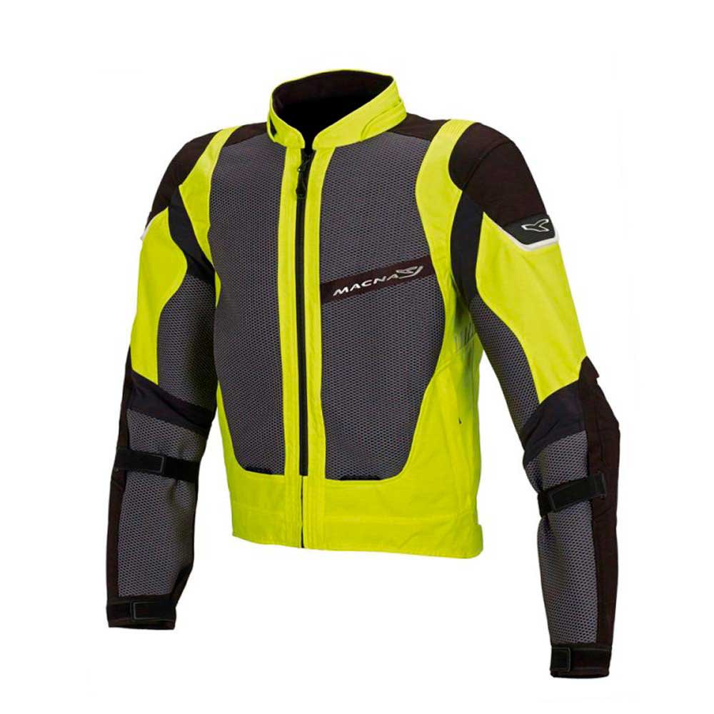 Macna Sunrise Black Neon Yellow S