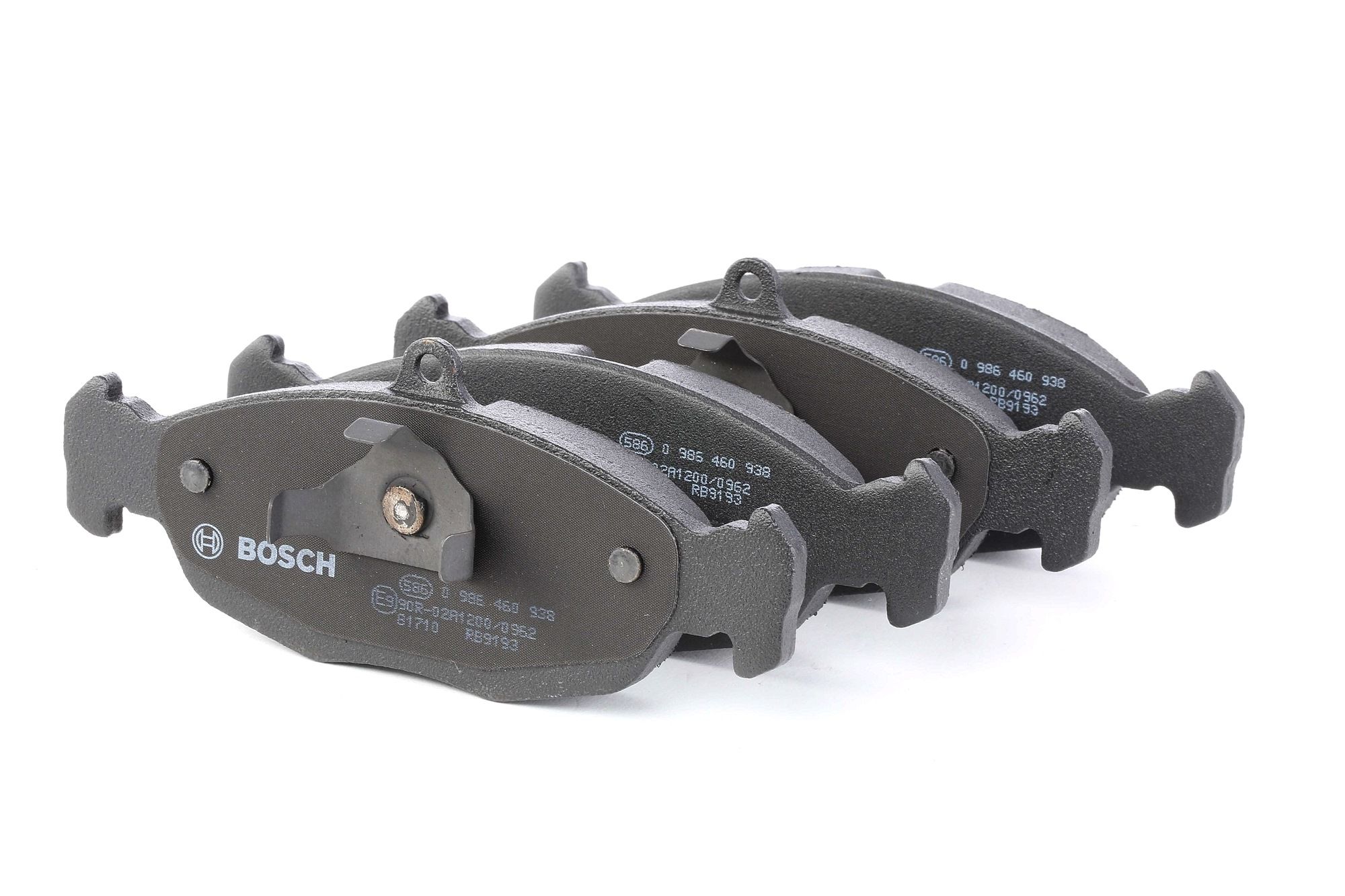 BOSCH Jarrupalat OPEL,CHEVROLET,DAEWOO 0 986 460 938 11046148XX2,11046948372,1605087 Jarrupalasarja,Jarrupala, Levyjarru 1605455,1605824,1605881