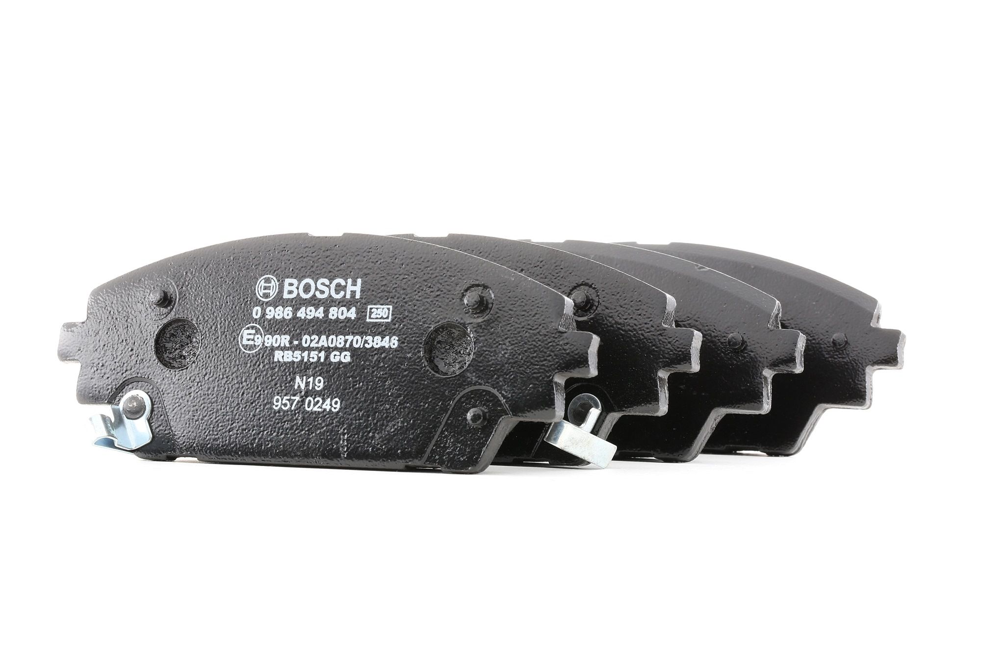 BOSCH Jarrupalat MAZDA 0 986 494 804 B4Y03328ZB,B6YS3328ZA,BHY13328ZA Jarrupalasarja,Jarrupala, Levyjarru