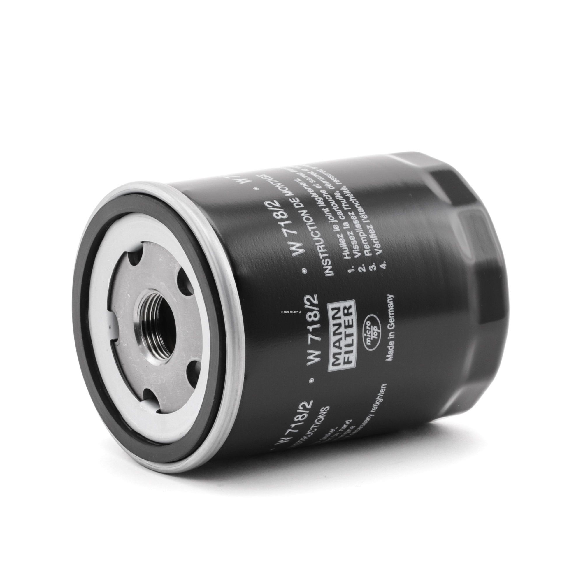 MANN-FILTER Öljynsuodatin FIAT,ALFA ROMEO,LANCIA W 718/2 116440603000,1109W7,4434895 4449040,46805831,60507080,60810474,71736160,71754231,7773854