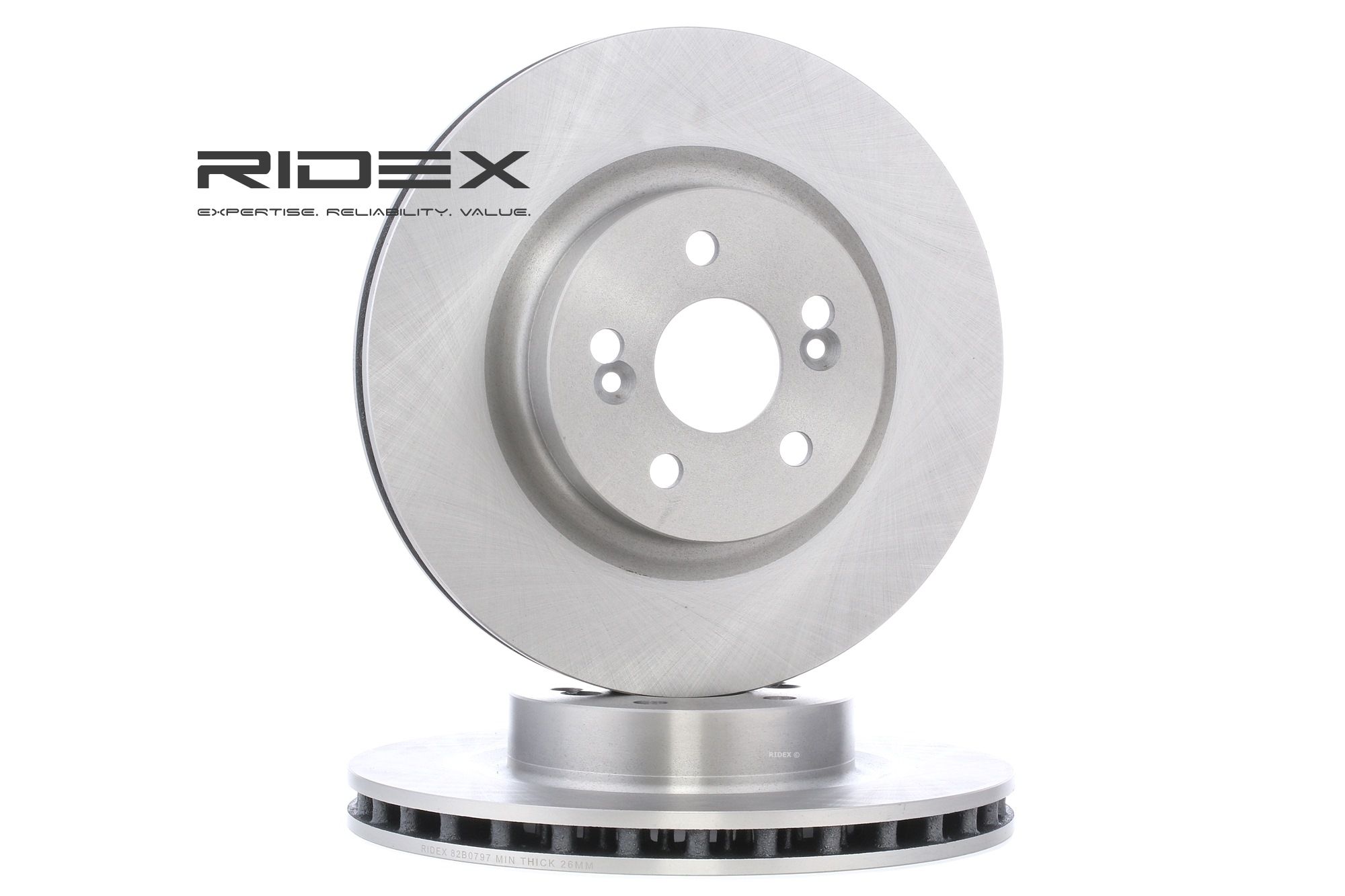 RIDEX Jarrulevyt RENAULT 82B0797 7701208130,7701208843,8200266743 Jarrulevy