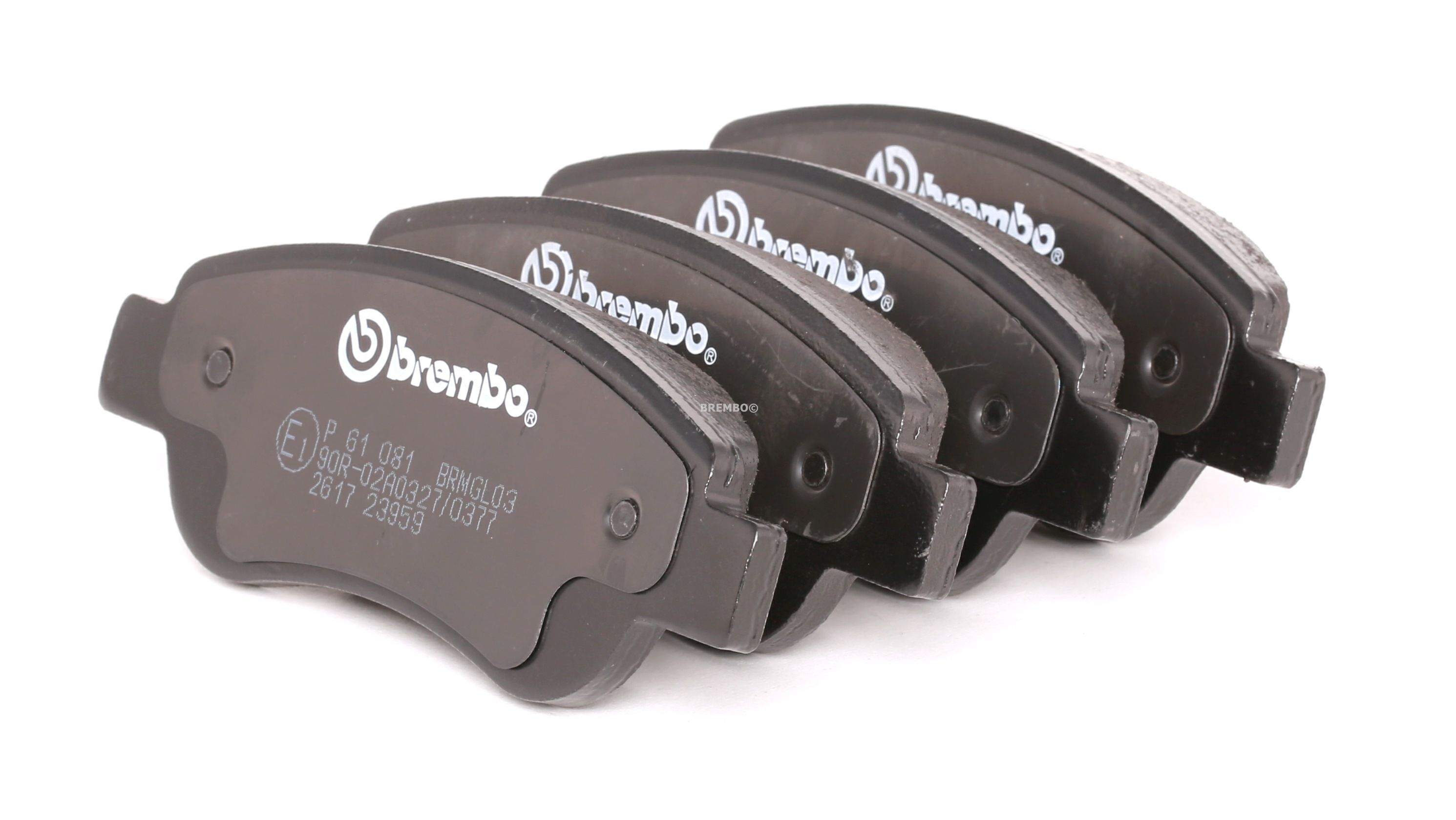 BREMBO Jarrupalat PEUGEOT,TOYOTA,CITROËN P 61 081 1611456980,1617264880,425327 Jarrupalasarja,Jarrupala, Levyjarru 425328,425474,435326,E172283,425327