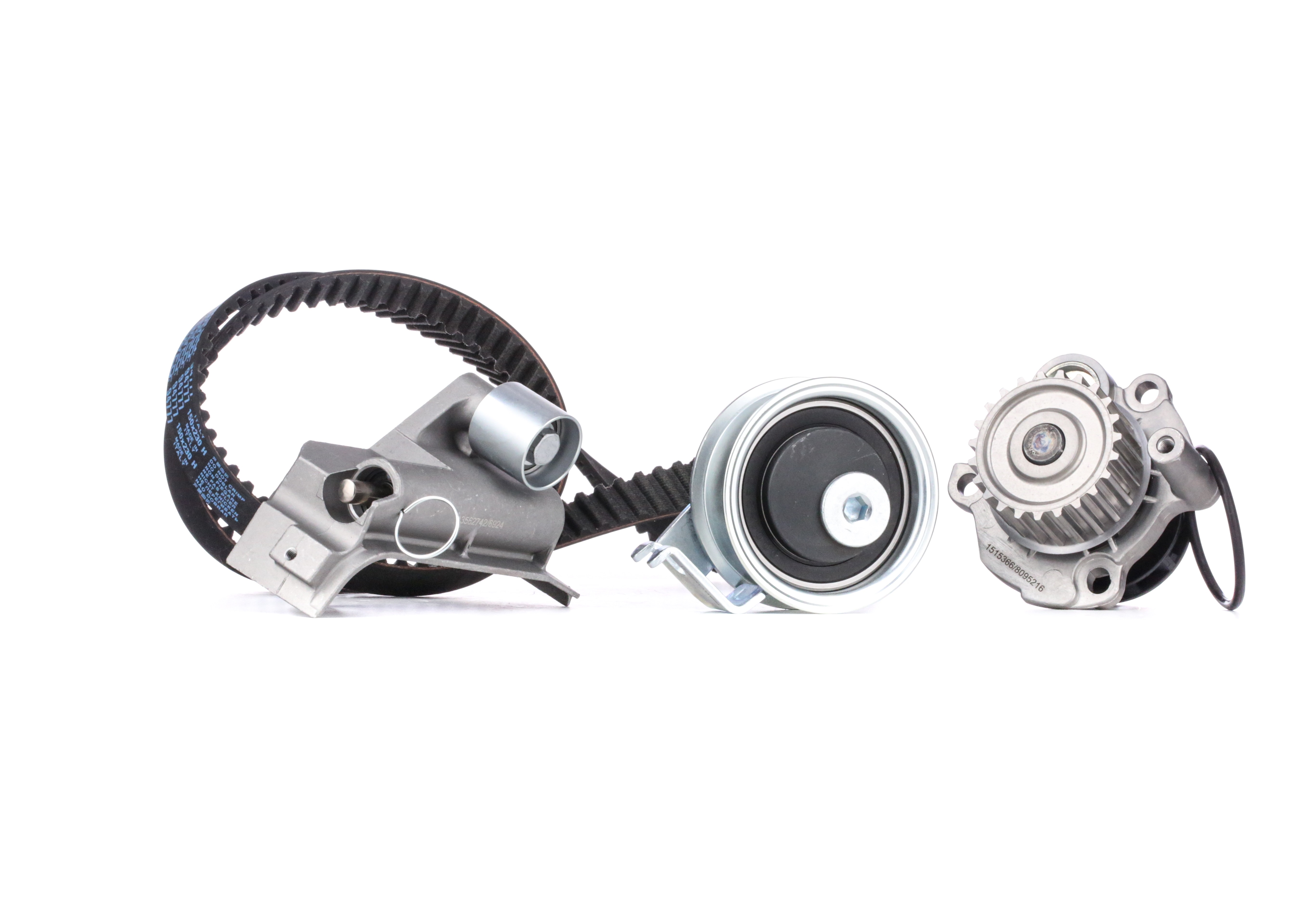 RIDEX Vesipumppu + Jakohihnasarja VW,AUDI,SKODA 3096W0053