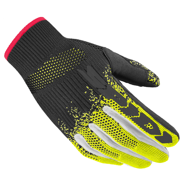 Spidi X-Knit Black Yellow Fluo Motorcycle Gloves XL