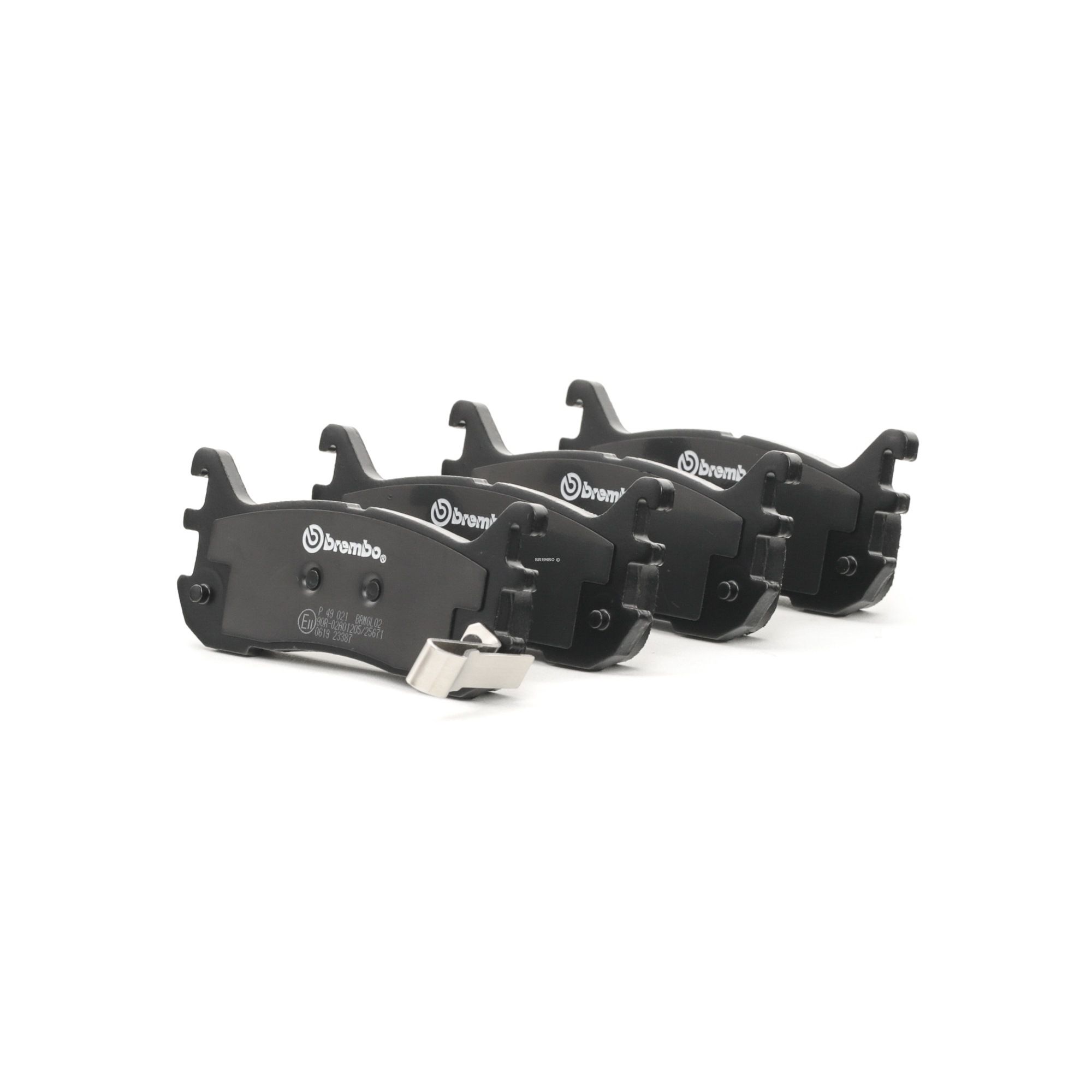BREMBO Jarrupalat MAZDA P 49 021 1U002648Z,1U052648Z,1U0K2648Z Jarrupalasarja,Jarrupala, Levyjarru B0YA2643Z,B0YA2643ZA,B0YA2648Z,BCYC2643Z,BCYC2643ZA