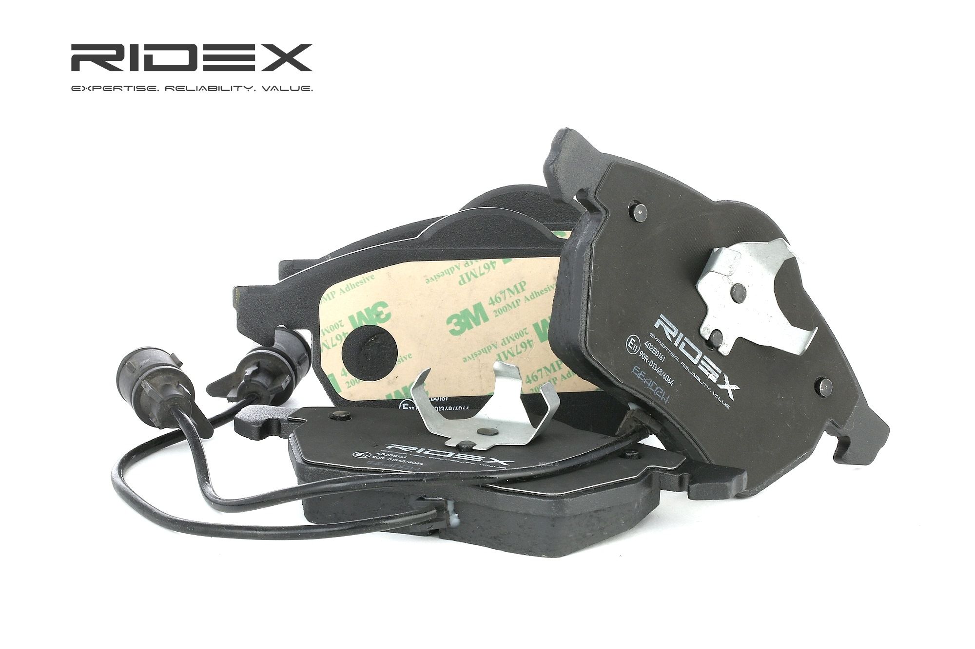 RIDEX Jarrupalat VW,AUDI,VOLVO 402B0161 4A0698151,4A0698151A,4A0698151B Jarrupalasarja,Jarrupala, Levyjarru 4A0698151C,4B0615116,4B0615116A,4B0615116F