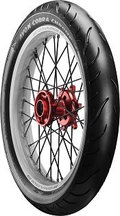Avon Cobra Chrome ( 130/60 VR23 TL (65V) etupyörä, takapyörä )