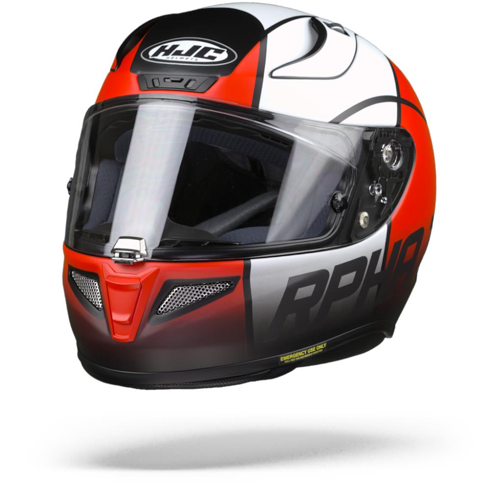 HJC RPHA 11 Quintain MC1SF Red White Black M