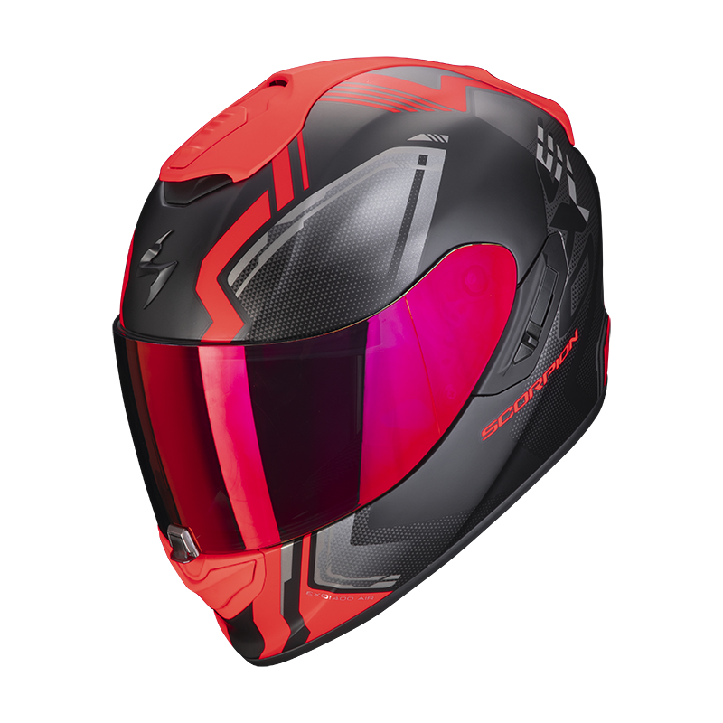Scorpion Exo-1400 Air Corsa Matt Black-Red M