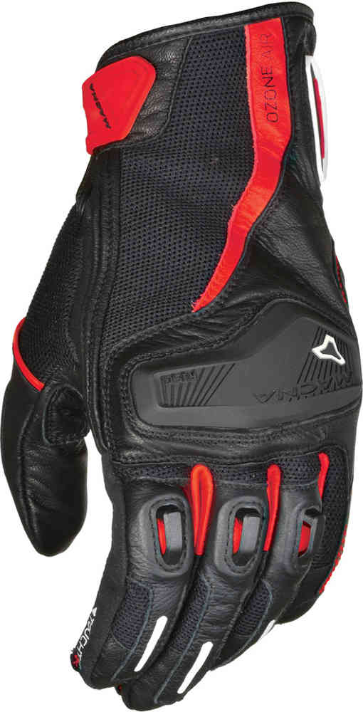 Macna Ozone Black Neon Red M