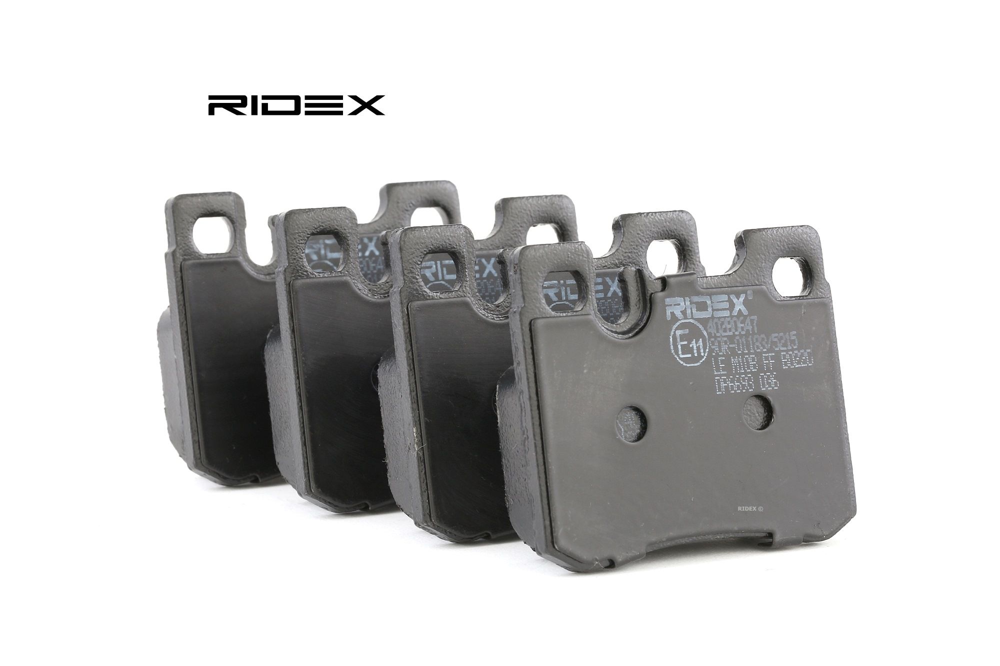 RIDEX Jarrupalat MERCEDES-BENZ 402B0647 0024200020,0024200120,0024200999 Jarrupalasarja,Jarrupala, Levyjarru A0024200020,A0024200120,A0024200999