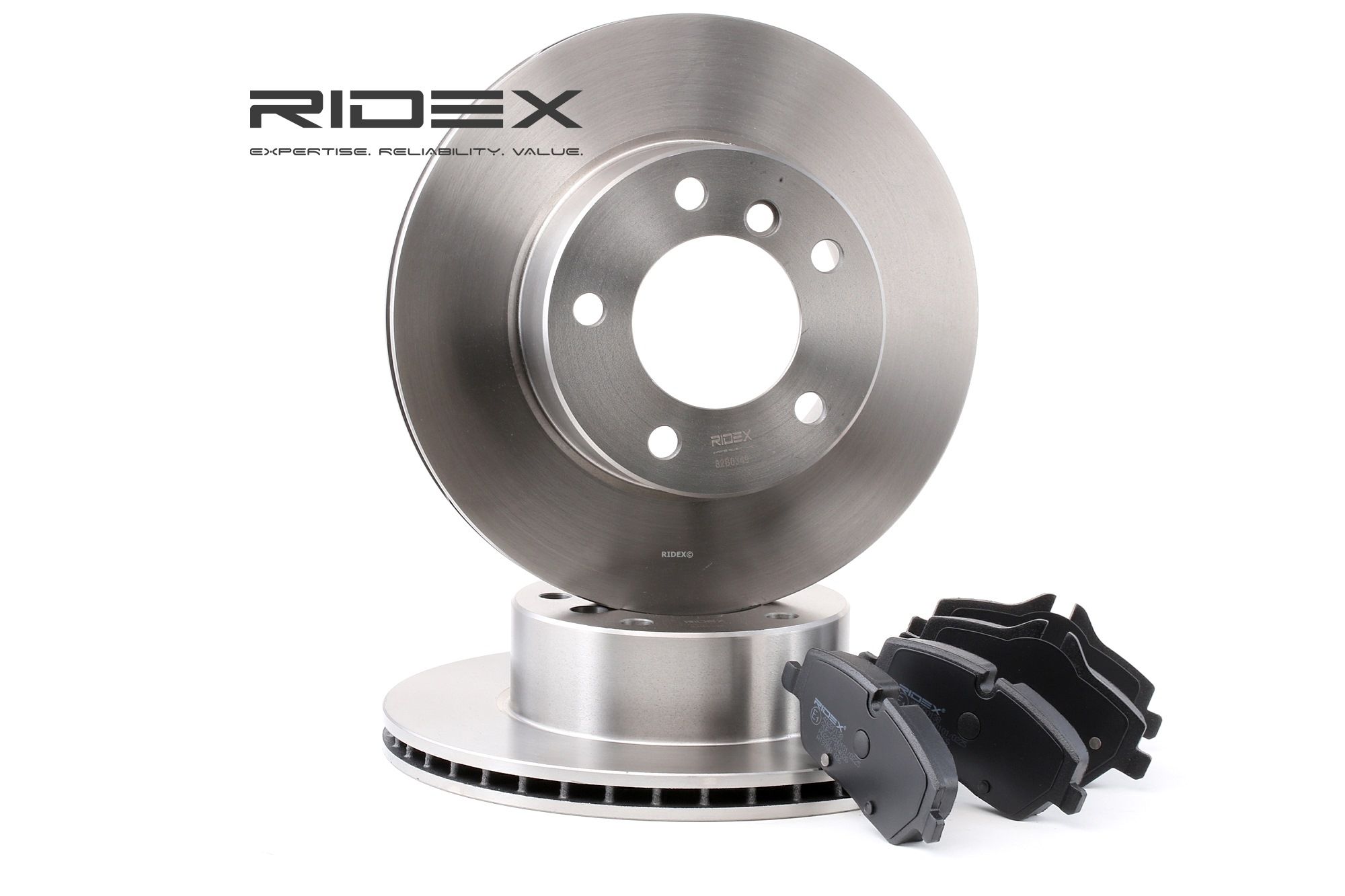 RIDEX Jarrupalasarja Levyjarru BMW 3405B0218