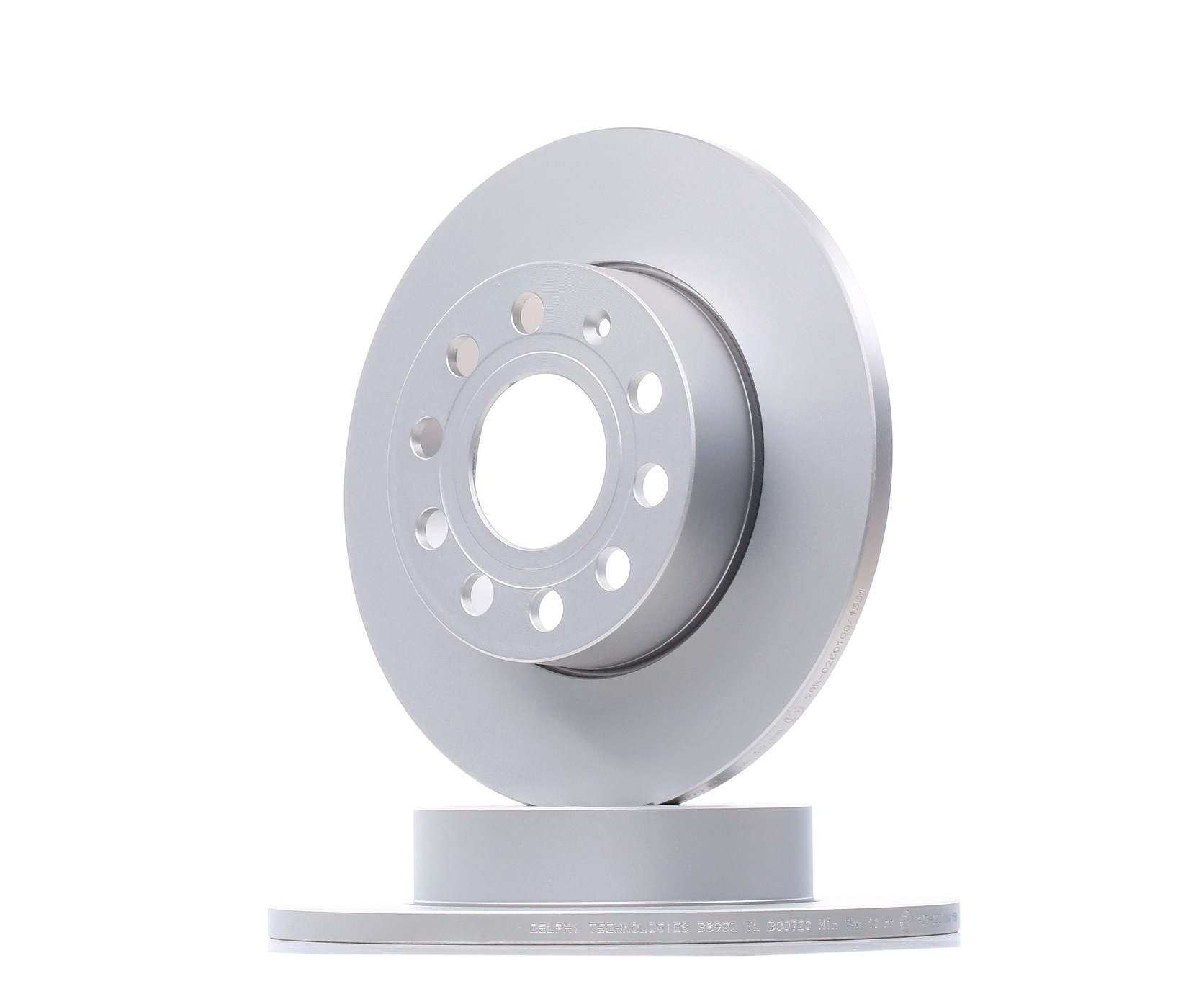 DELPHI Jarrulevyt VW,AUDI,SKODA BG3890C 1K0615601AC,1K0615601AJ,1K0615601L Jarrulevy 1K0615601AC,1K0615601L,1K0615601AC,1K0615601AJ,1K0615601L