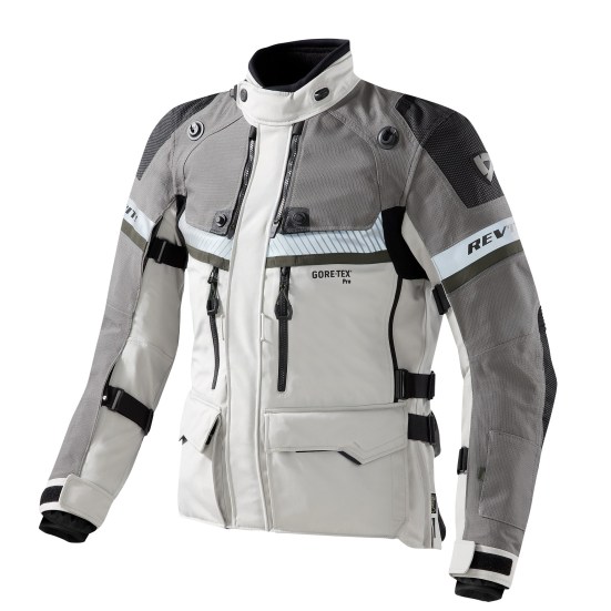REV'IT! Dominator GTX Light Grey Green 2XL