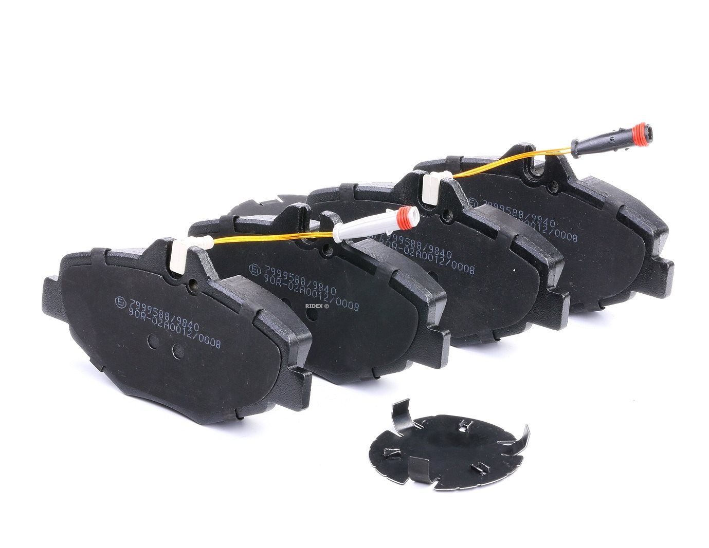 RIDEX Jarrupalat MERCEDES-BENZ 402B0119 0034206520,0034209920,0044207920 Jarrupalasarja,Jarrupala, Levyjarru 0044208720,34206520,34209920,44208720