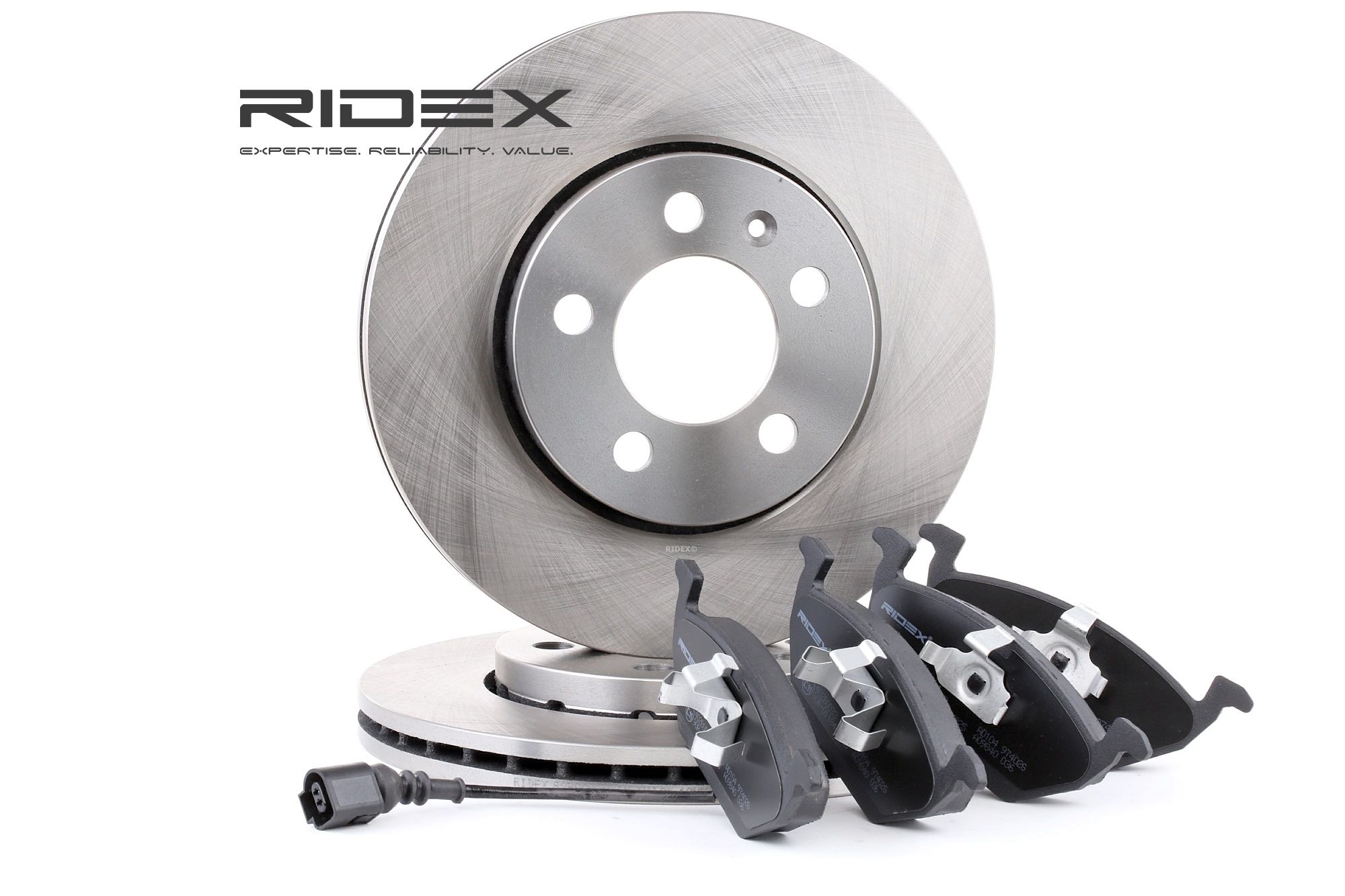 RIDEX Jarrupalasarja Levyjarru VW,AUDI,SKODA 3405B0003