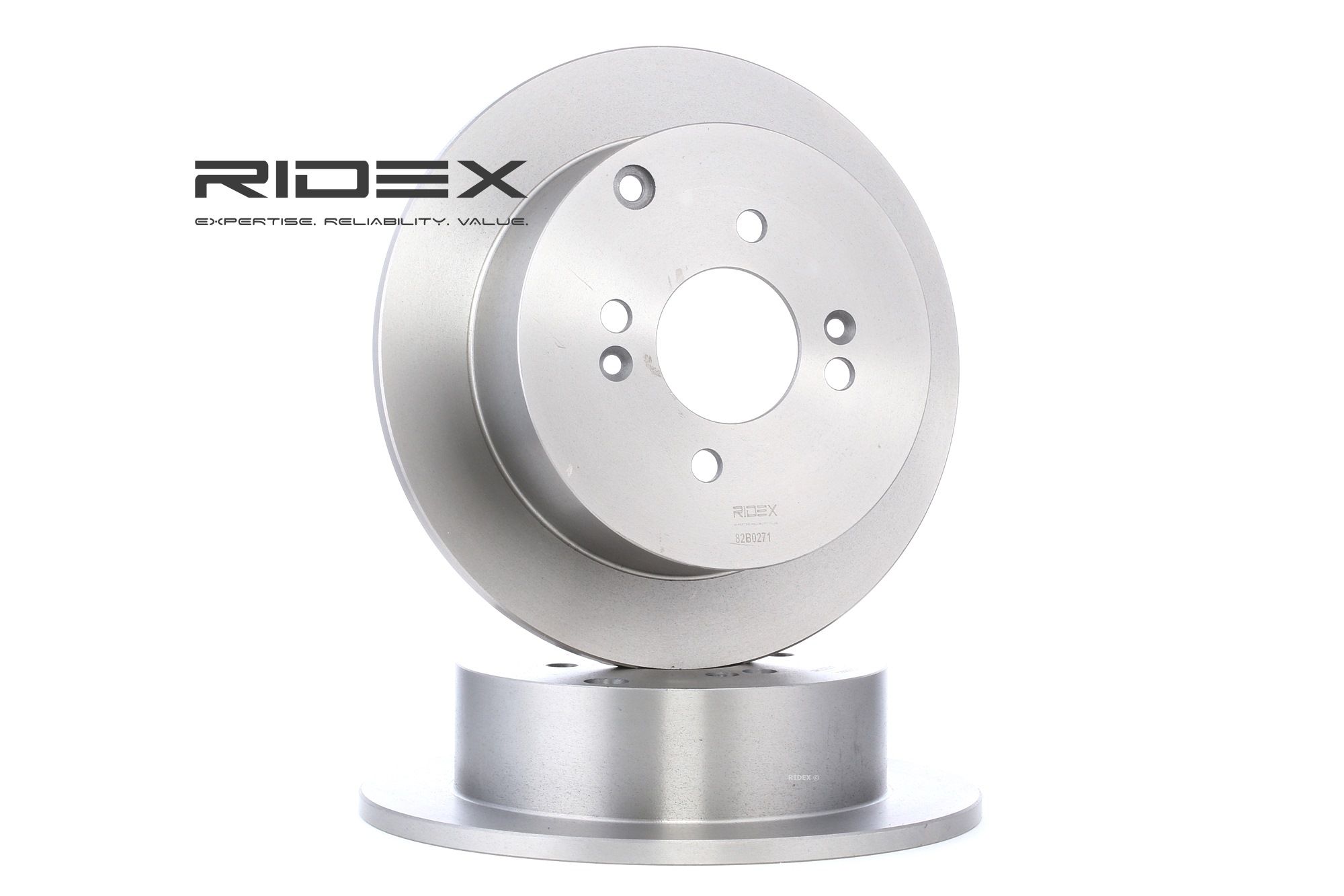 RIDEX Jarrulevyt HYUNDAI,KIA 82B0271 584111C800,584111C800,584111G300 Jarrulevy