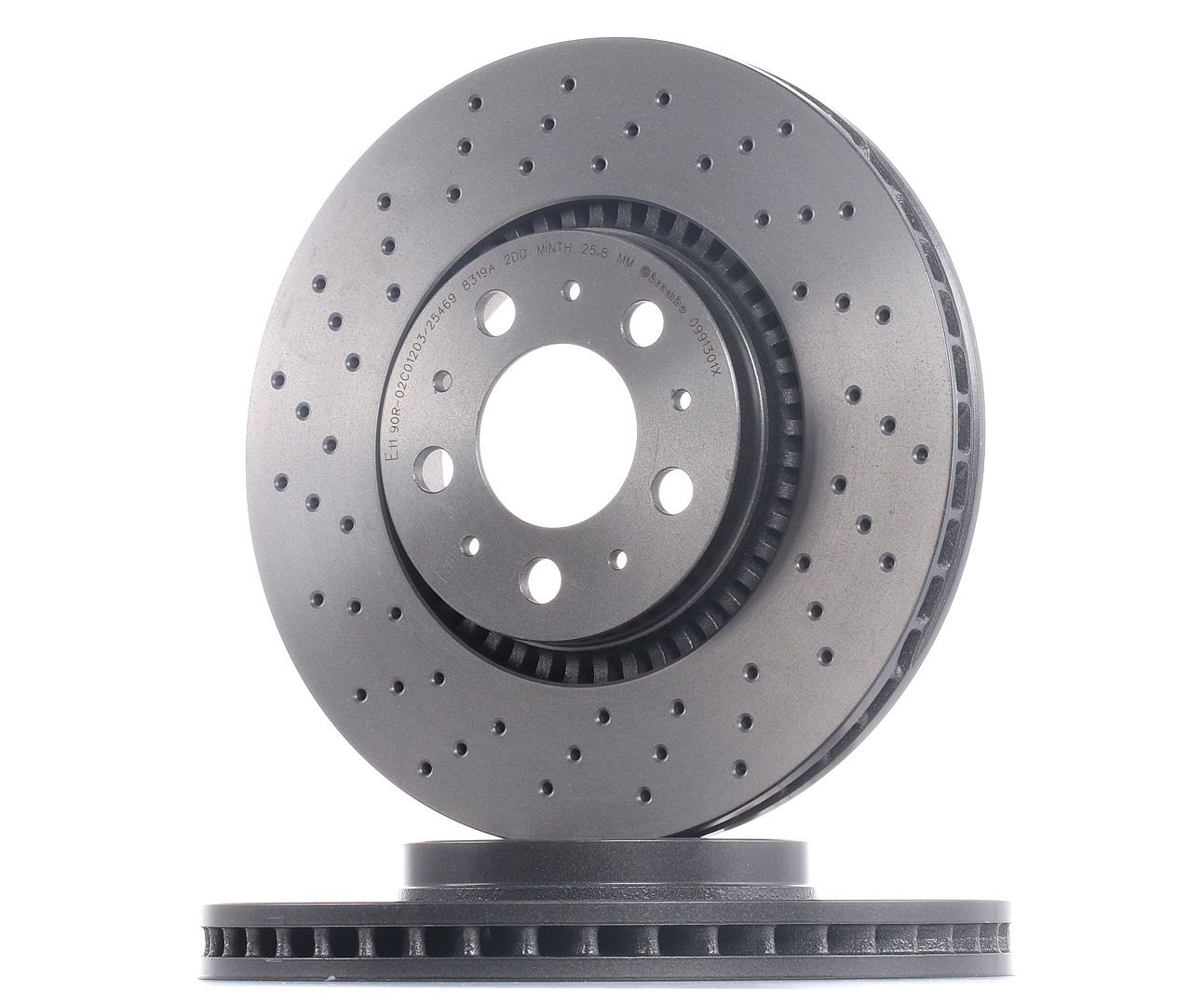 BREMBO Jarrulevyt VOLVO 09.9130.1X 272404,2724045,274170 Jarrulevy 2741702,274559,31262707,31262716,31400740,31400741,31471827,9492715