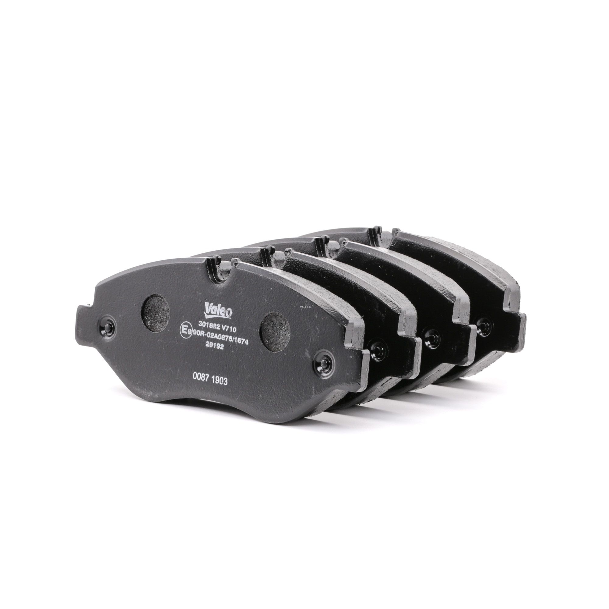 VALEO Jarrupalat VW,MERCEDES-BENZ 301882 0044208320,0054202120,0054205220 Jarrupalasarja,Jarrupala, Levyjarru 0054207020,0064208420,0084205020