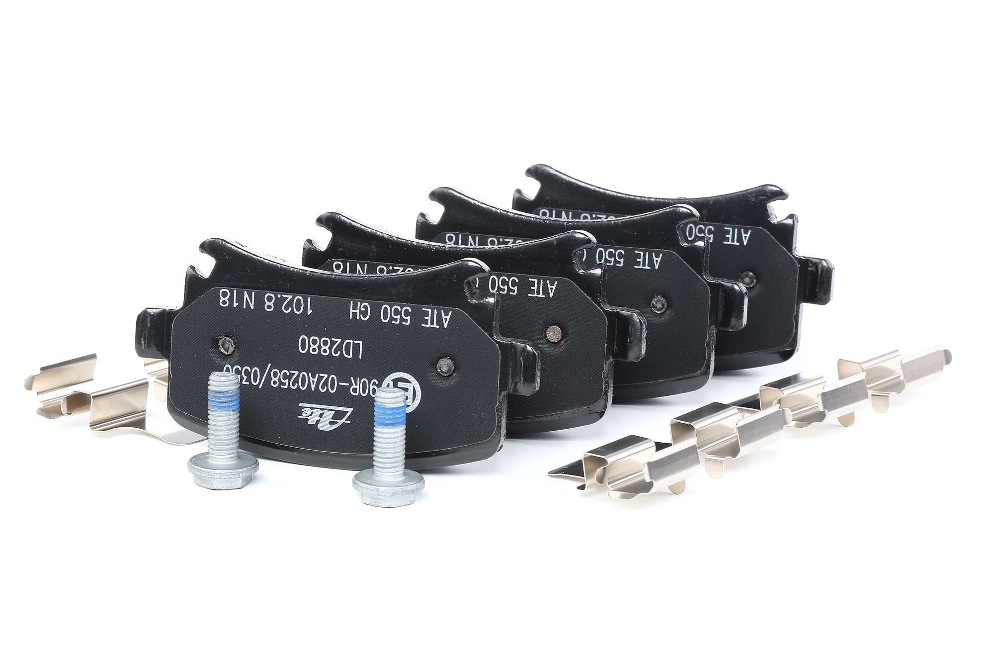 ATE Jarrupalat VW,AUDI,SKODA 13.0470-2880.2 1K0698451G,1K0698451P,3AA698451 Jarrupalasarja,Jarrupala, Levyjarru 3C0698451D,3C0698451E,3C0698451F