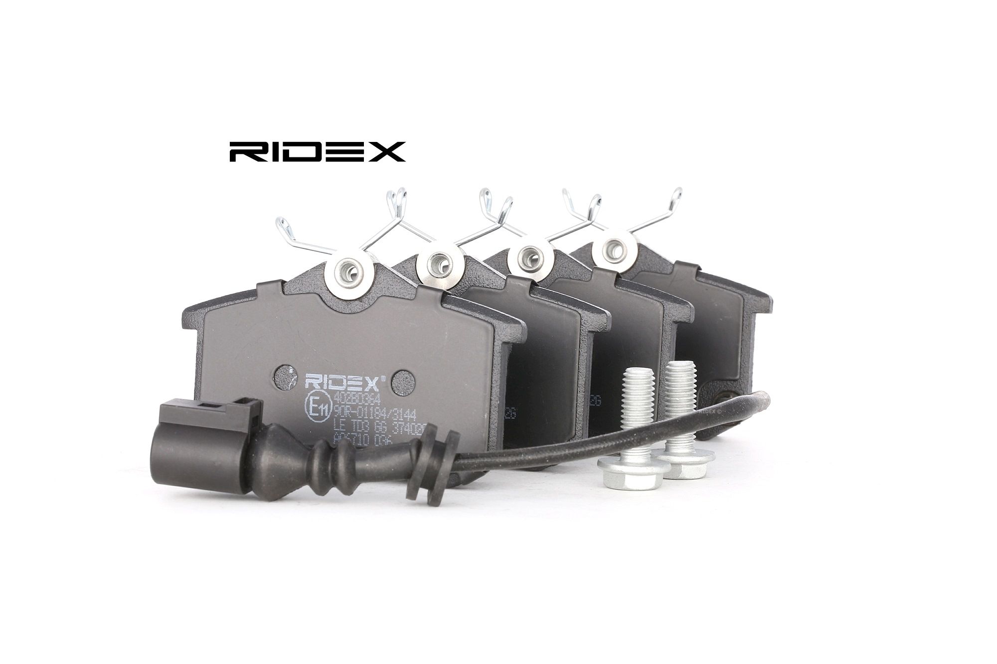 RIDEX Jarrupalat VW,AUDI,SKODA 402B0364 6Q0698451,6Q0698451,6Q0698451B Jarrupalasarja,Jarrupala, Levyjarru 6Q0698451,6Q0698451,6Q0698451B