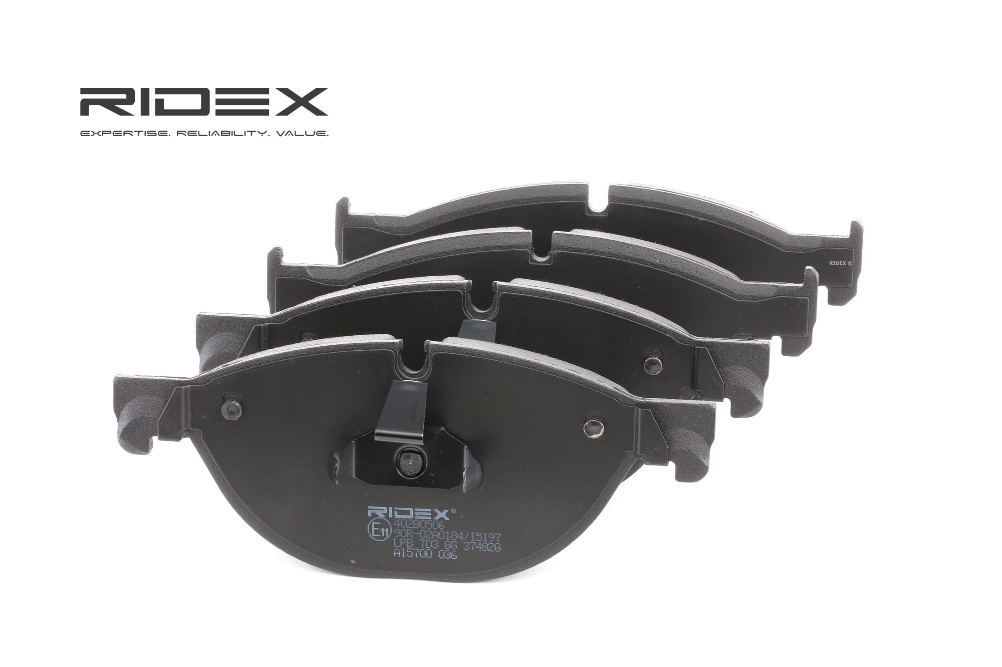 RIDEX Jarrupalat BMW,ALPINA 402B0506 34116775318,34116775322,34116793021 Jarrupalasarja,Jarrupala, Levyjarru 34116851269