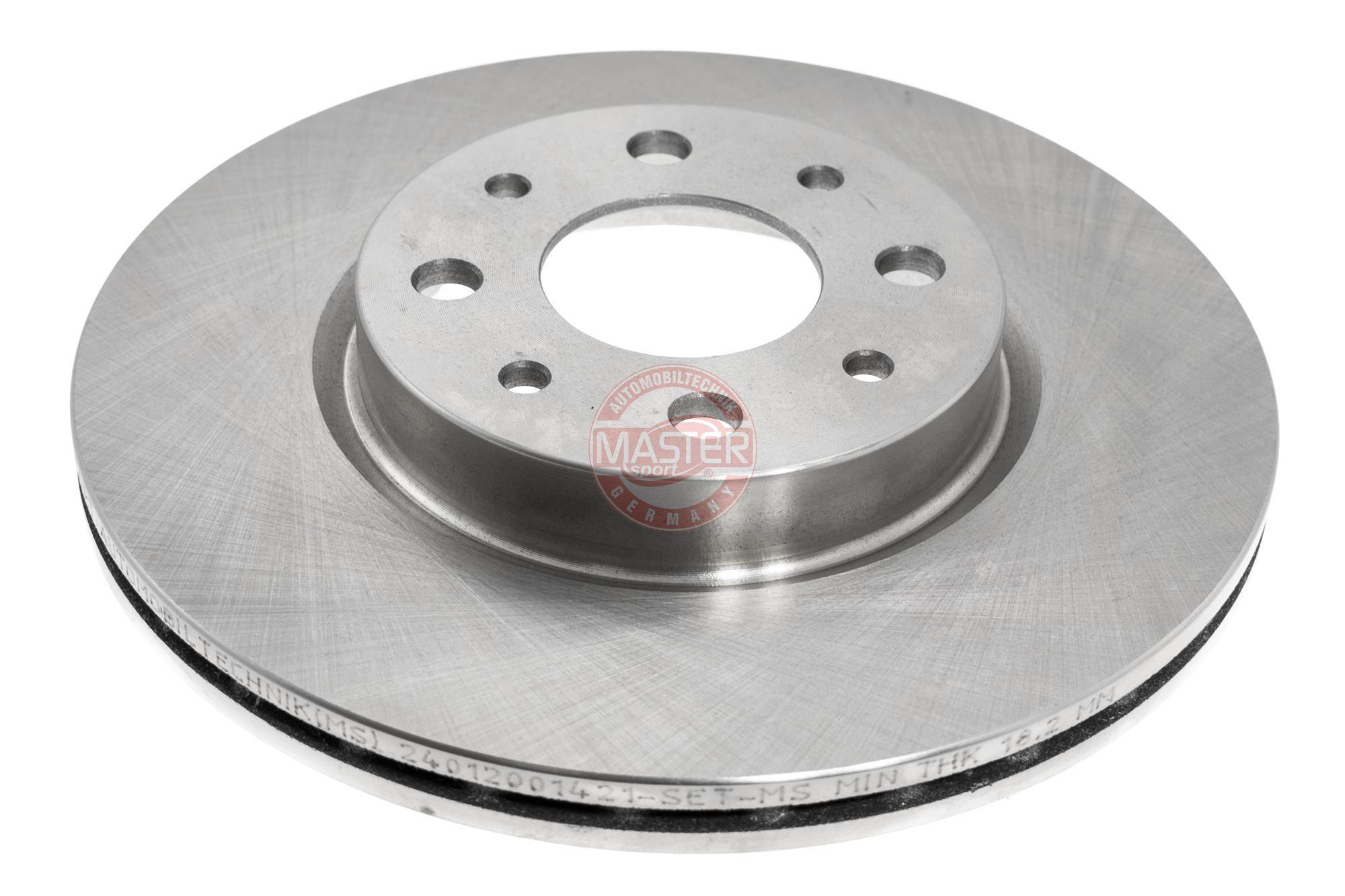 MASTER-SPORT Jarrulevyt FIAT,ALFA ROMEO,LANCIA 24012001421-PCS-MS 46416712,46423415,51749124 Jarrulevy 60806137,60810076,60811256,60811266,71738145