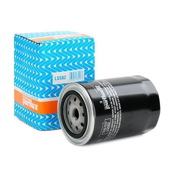 PURFLUX Öljynsuodatin VW,FORD,FIAT LS582 PF1,PF19,PF32 SC,X100,X11,X14,X21,X29,X4330E,X61,9501110,1520865014,1560187306,106000603000,119003206101,R1A
