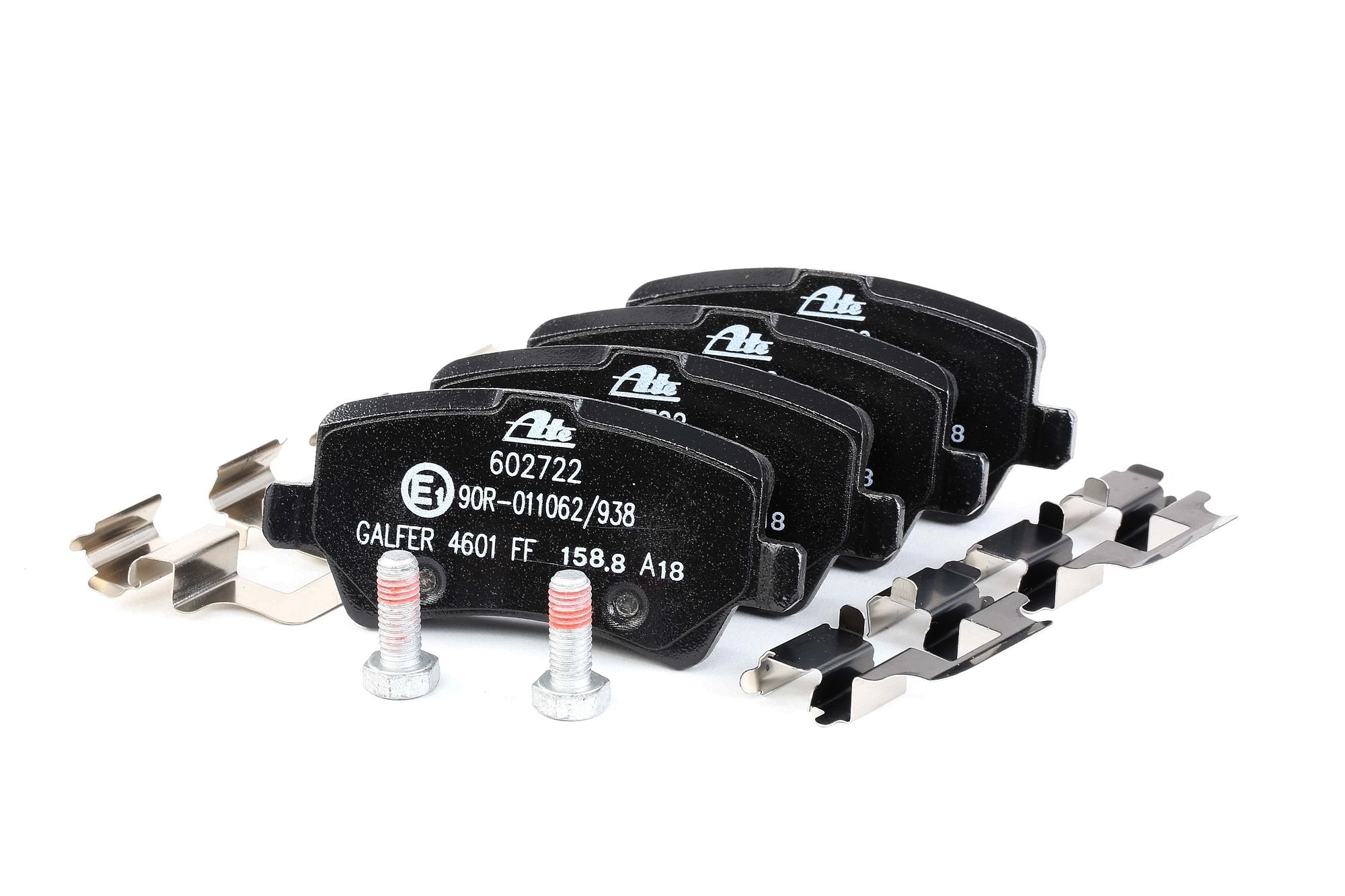 ATE Jarrupalat FORD,VOLVO,LAND ROVER 13.0460-2722.2 1426144,1439866,1459450 Jarrupalasarja,Jarrupala, Levyjarru 1503969,1752093,6G912M008FC,LR027129