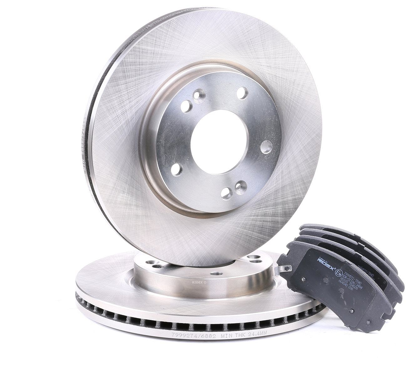 RIDEX Jarrupalasarja Levyjarru HYUNDAI,KIA 3405B0279