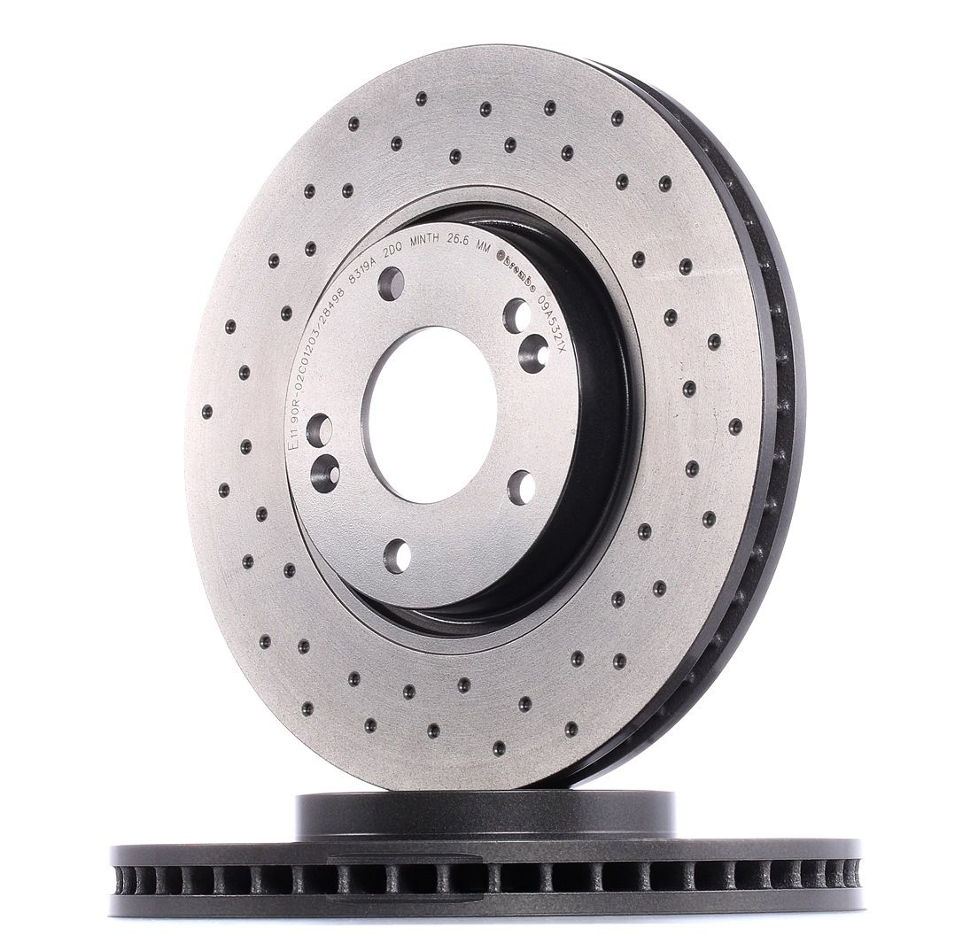 BREMBO Jarrulevyt HYUNDAI,KIA 09.A532.1X 517122Y000,517123K100,517123K110 Jarrulevy 517123K150,517123K160,S517123K160A,517122Y000,517123K100