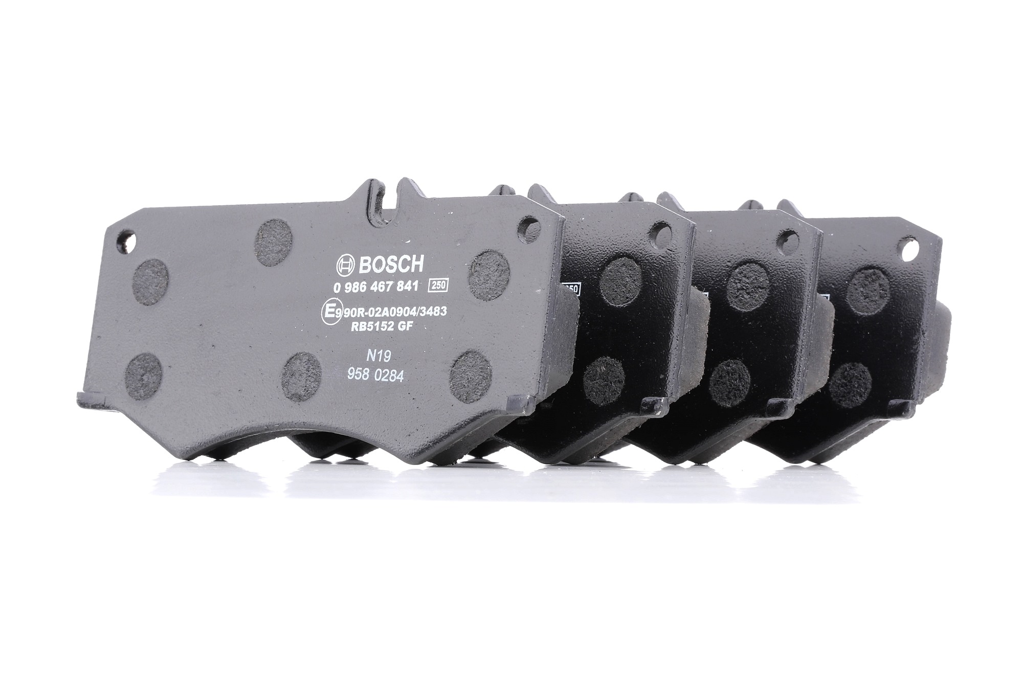 BOSCH Jarrupalat VW,MERCEDES-BENZ,PUCH 0 986 467 841 425074,1502026,0005868942 Jarrupalasarja,Jarrupala, Levyjarru 0014201420,0015867042,0015868942