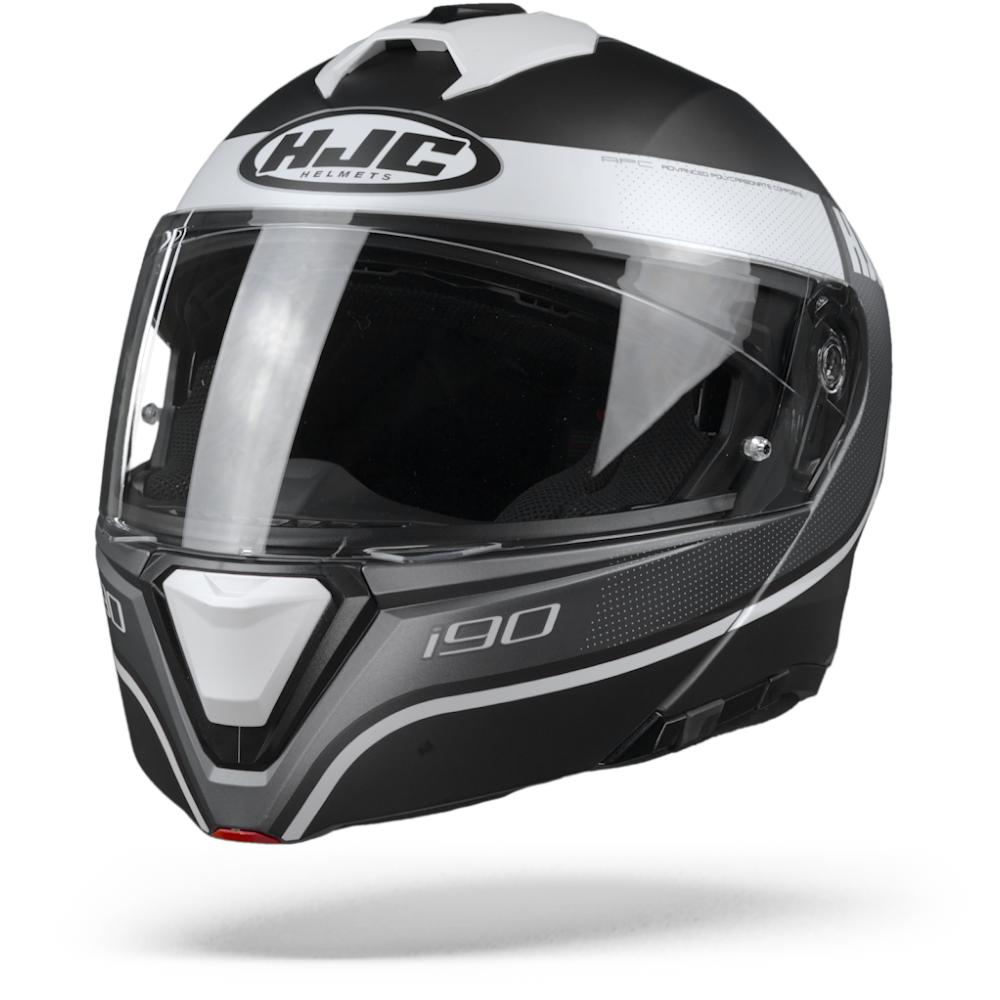 HJC I90 Davan White S