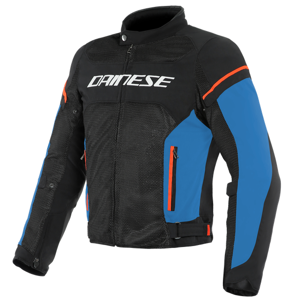 Dainese Air Frame D1 Black Light Blue Red Fluo 54