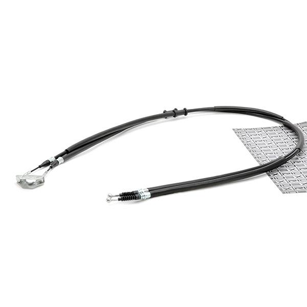 RIDEX Käsijarruvaijeri OPEL,VAUXHALL 124C0198 13157062,13220099,13237271 Jarruvaijeri,Vaijeri, Käsijarru 13321657,13340395,522029,522033,522056,522070