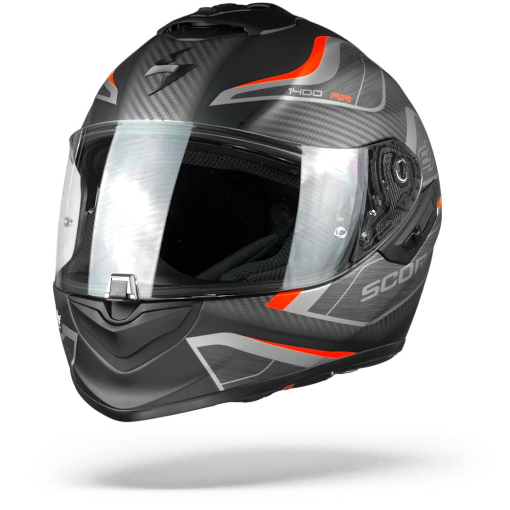 Scorpion EXO-1400 Air Attune Matt Black Red 2XL