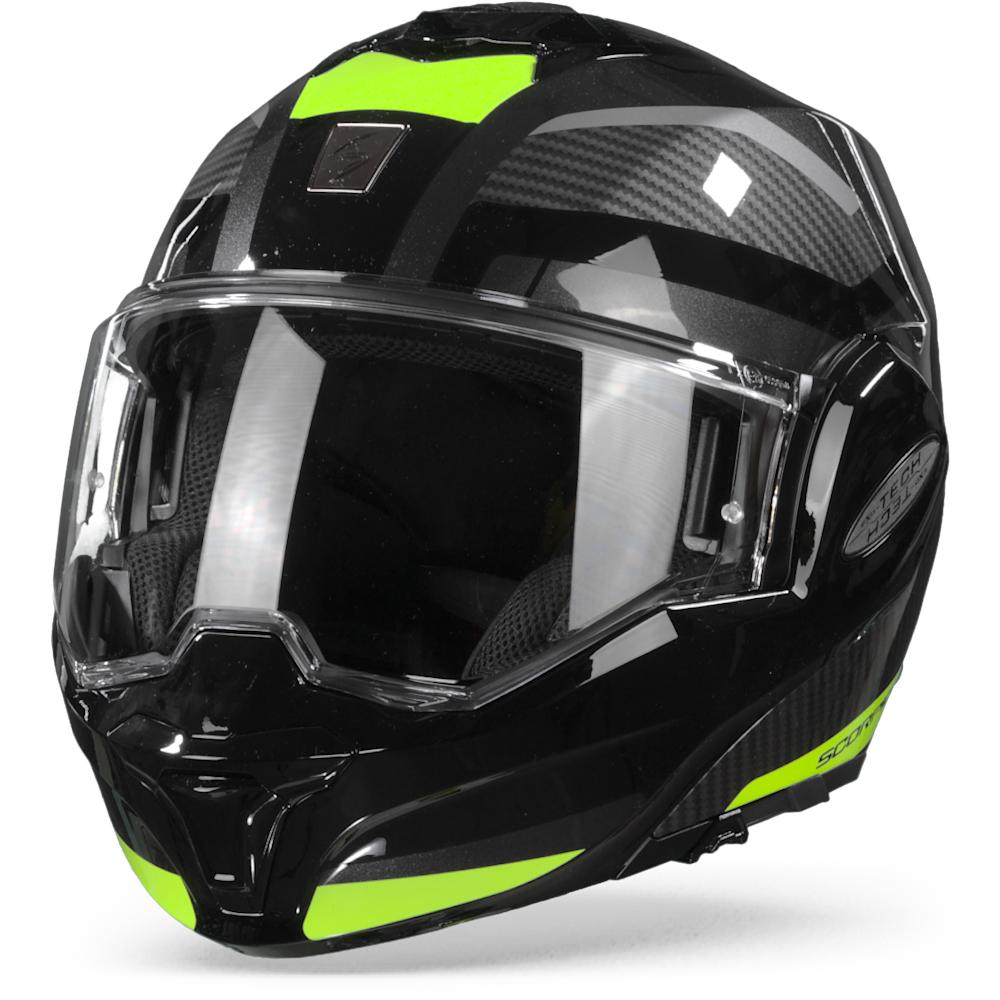 Scorpion EXO-Tech Trap Black Neon Yellow S