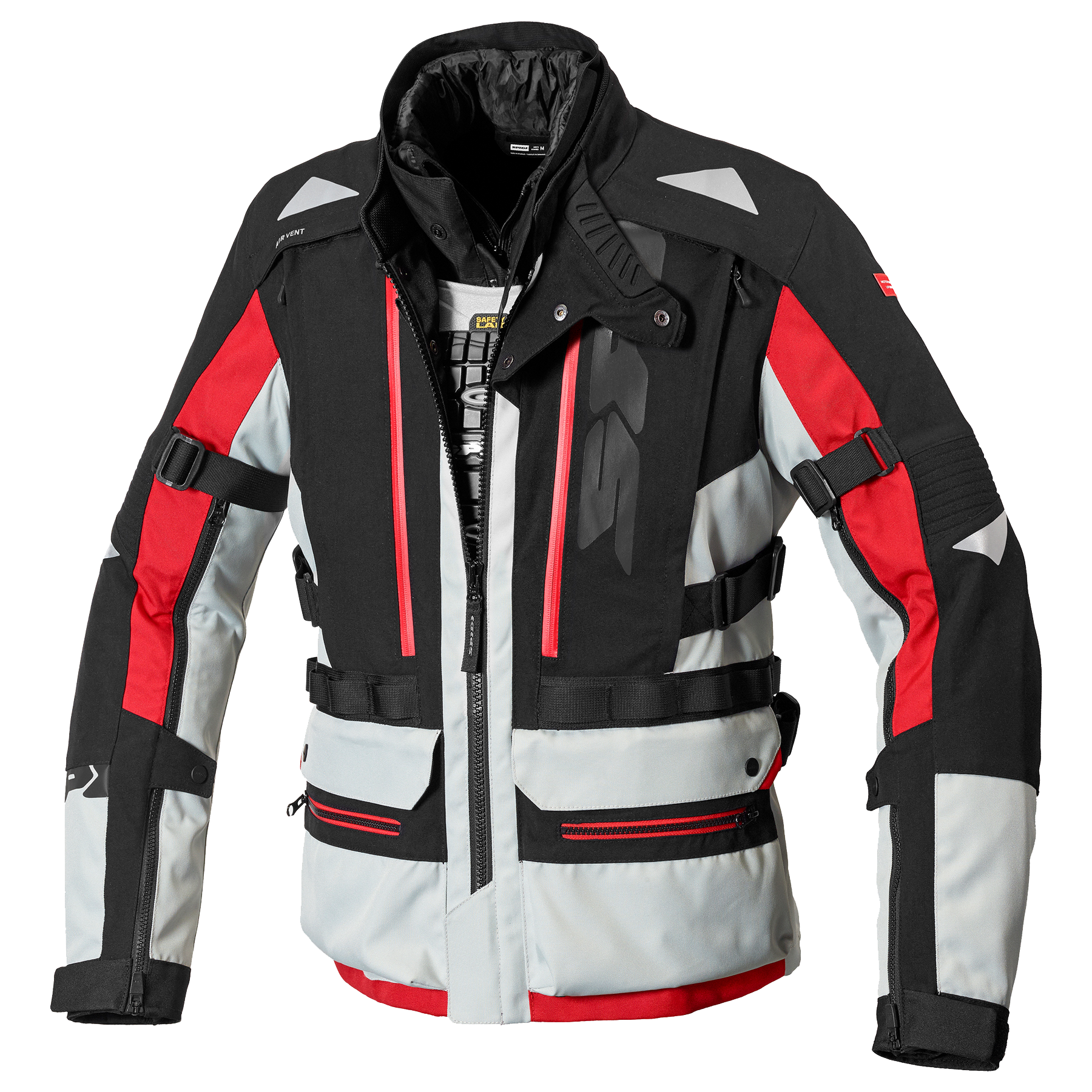 Spidi Allroad H2Out Ice Red 2XL
