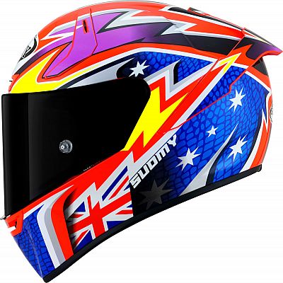 Suomy SR-GP Legacy Red Blue Pink L