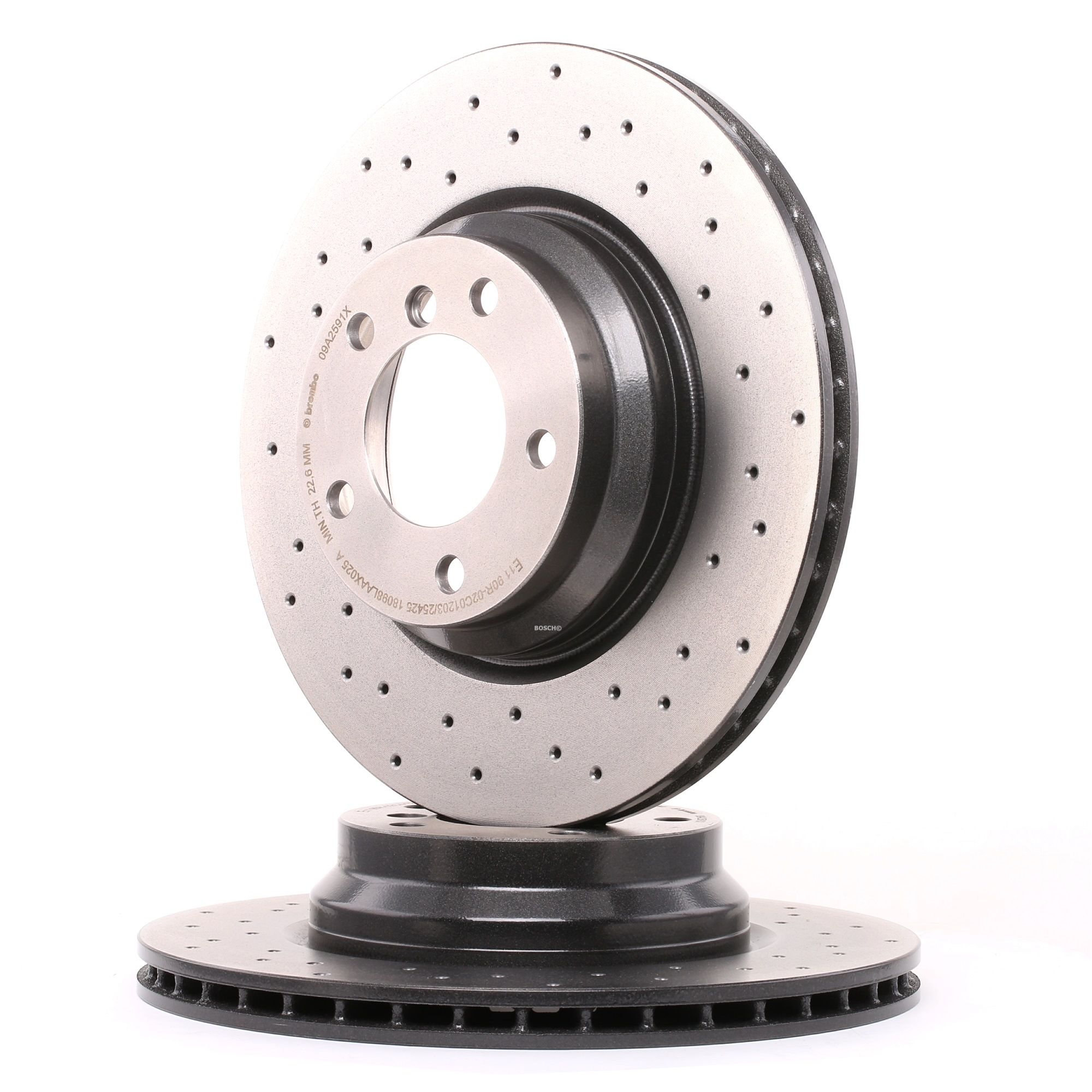 BREMBO Jarrulevyt BMW 09.A259.1X 34116764645,34116854999 Jarrulevy