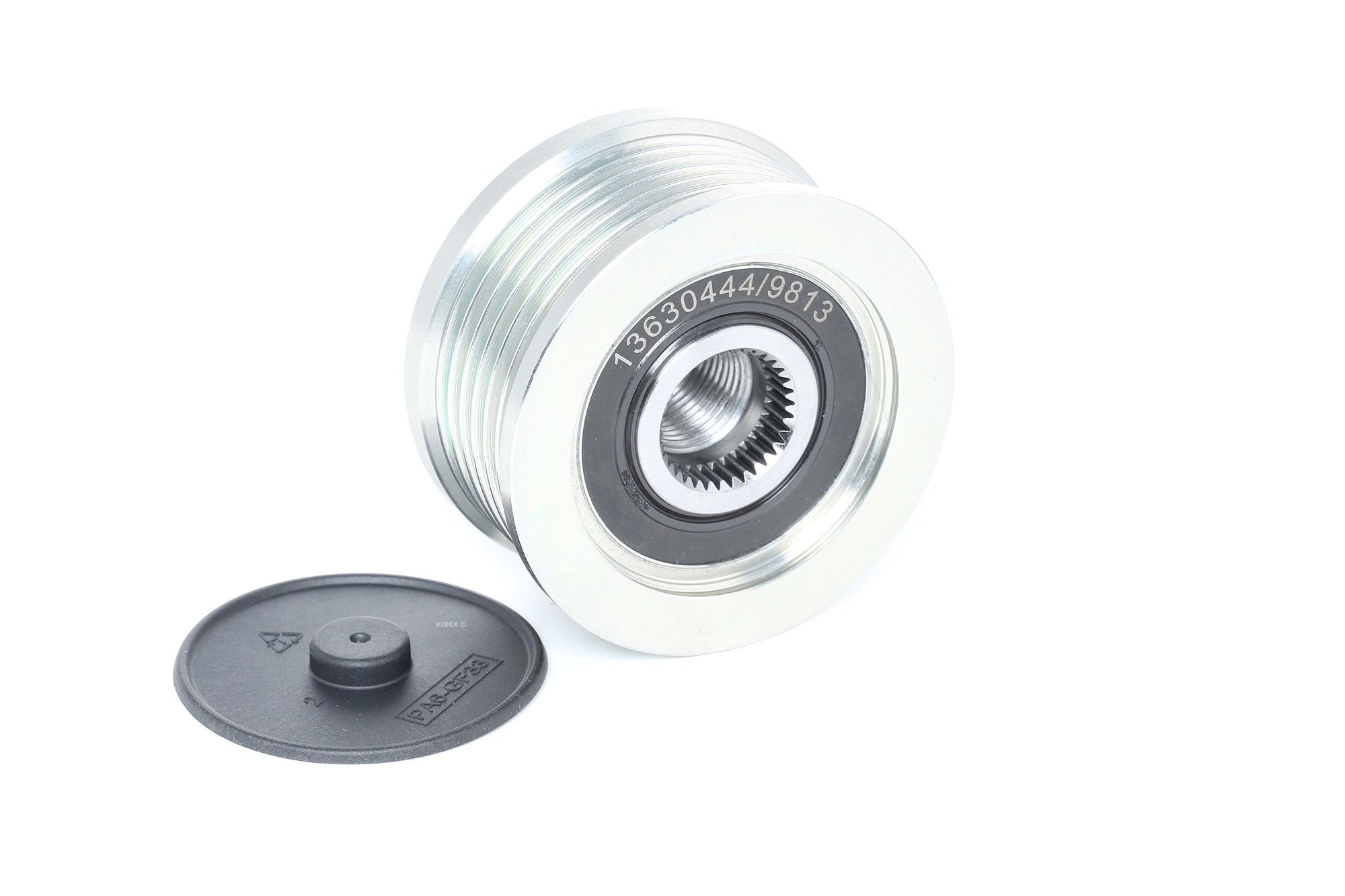 RIDEX Laturin Vapaakytkin OPEL,FIAT,SUZUKI 1390F0008 0046782213,0060815953,0060816045 Laturin Hihnapyörä,Vapaakytkin 46782213,60815953,60816045