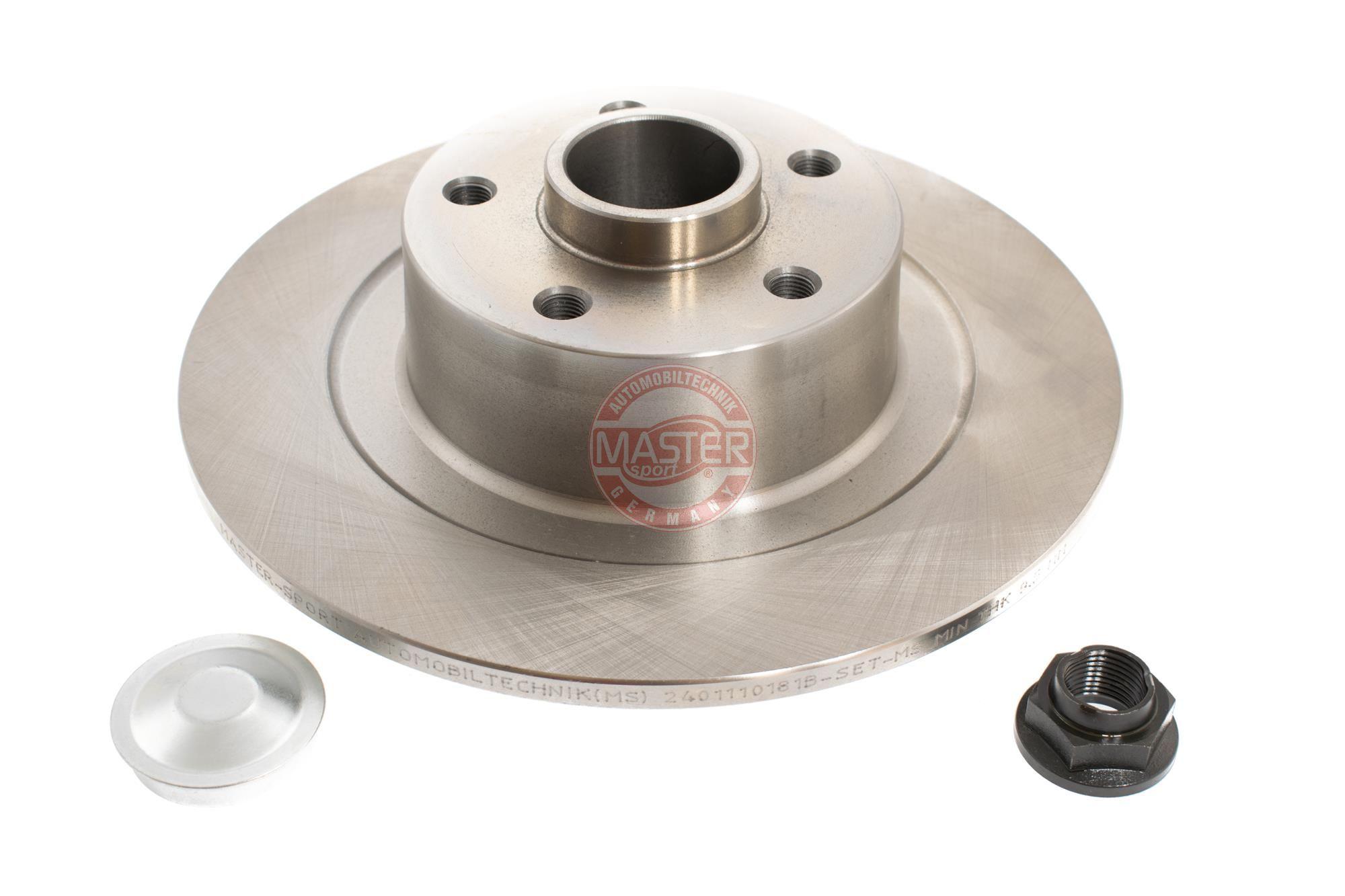 MASTER-SPORT Jarrulevyt RENAULT 2401110181B-PCS-MS 402020005R Jarrulevy