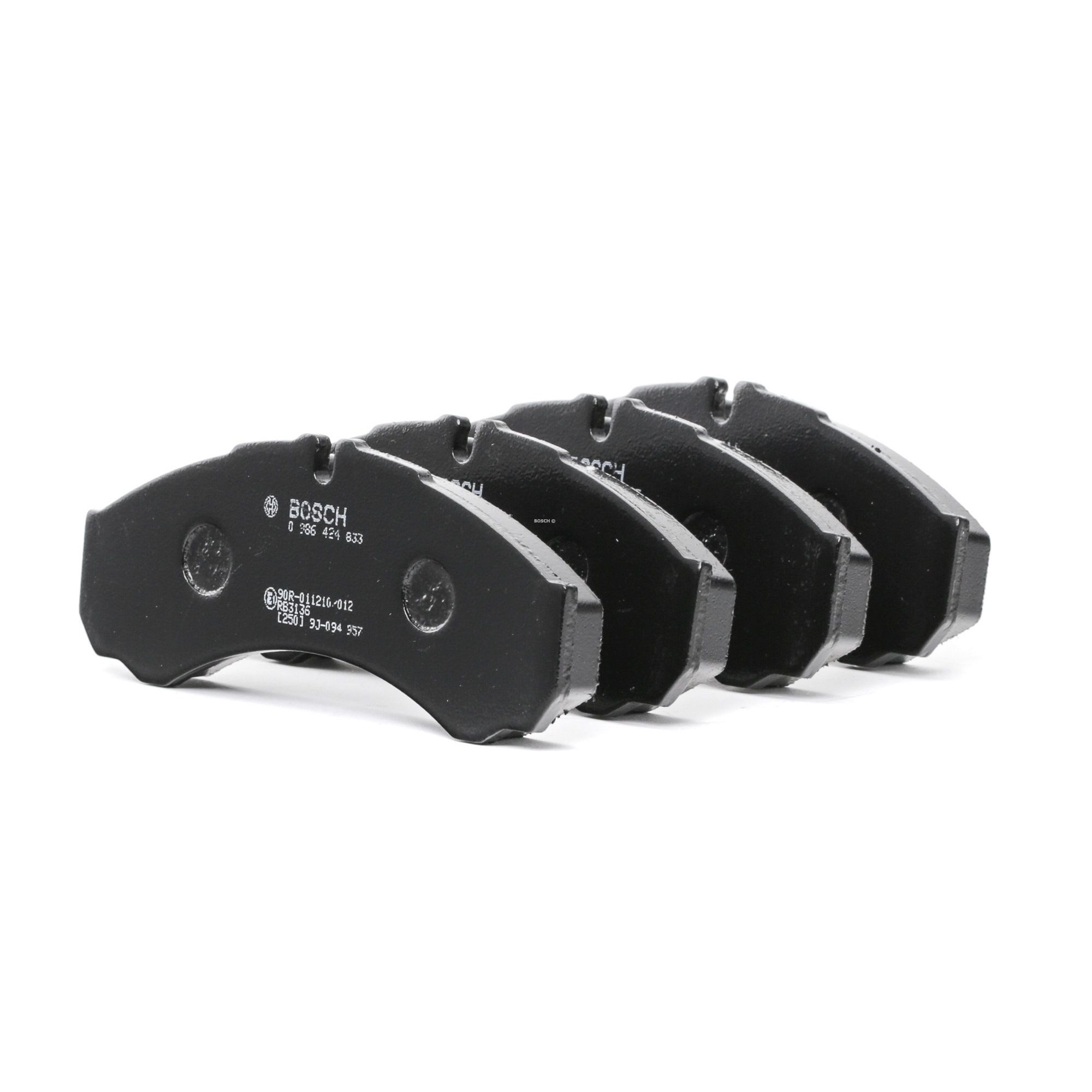 BOSCH Jarrupalat RENAULT,IVECO,RENAULT TRUCKS 0 986 424 833 1906401,2992339,2994086 Jarrupalasarja,Jarrupala, Levyjarru 2995631,2995633,2996091