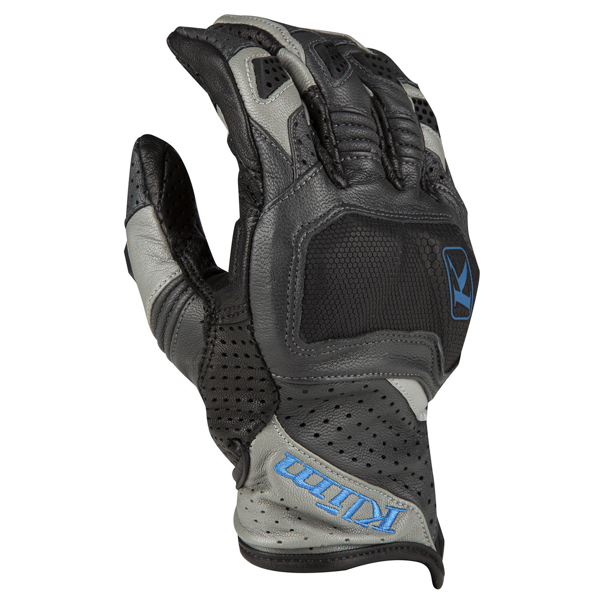 Klim Badlands Aero Pro Short Gray Kinetik Bleu S