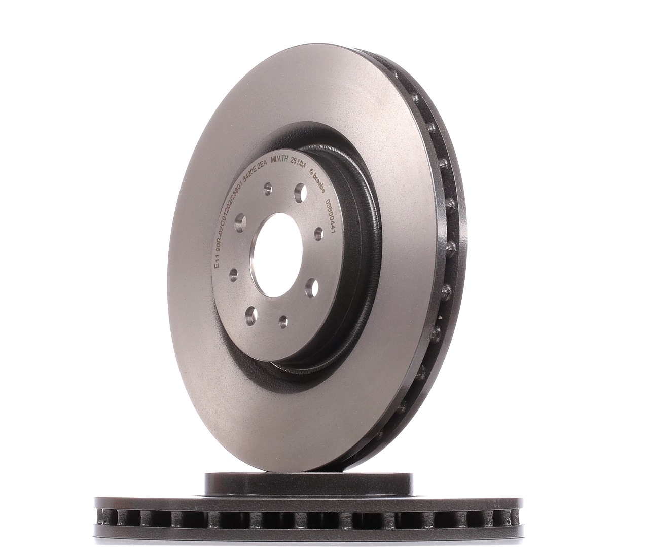 BREMBO Jarrulevyt ALFA ROMEO 09.8004.41 51738833,51813785 Jarrulevy
