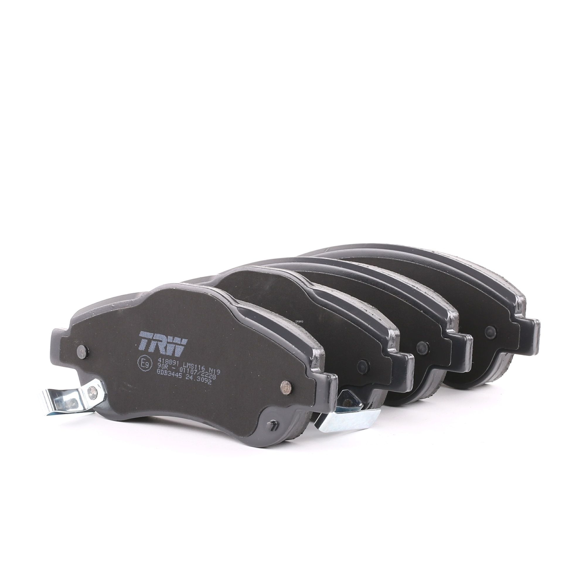 TRW Jarrupalat HONDA GDB3445 45022SWWG00,45022SWWG01,45022SWWG02 Jarrupalasarja,Jarrupala, Levyjarru 45022T1EG00